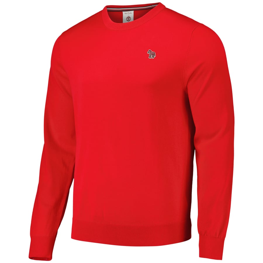 Manchester United Paul Smith Strickpullover mit Rundhalsausschnitt 