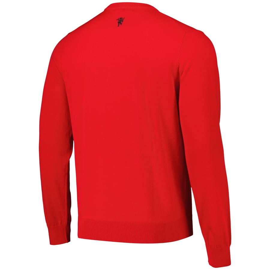 Manchester United Paul Smith Strickpullover mit Rundhalsausschnitt 