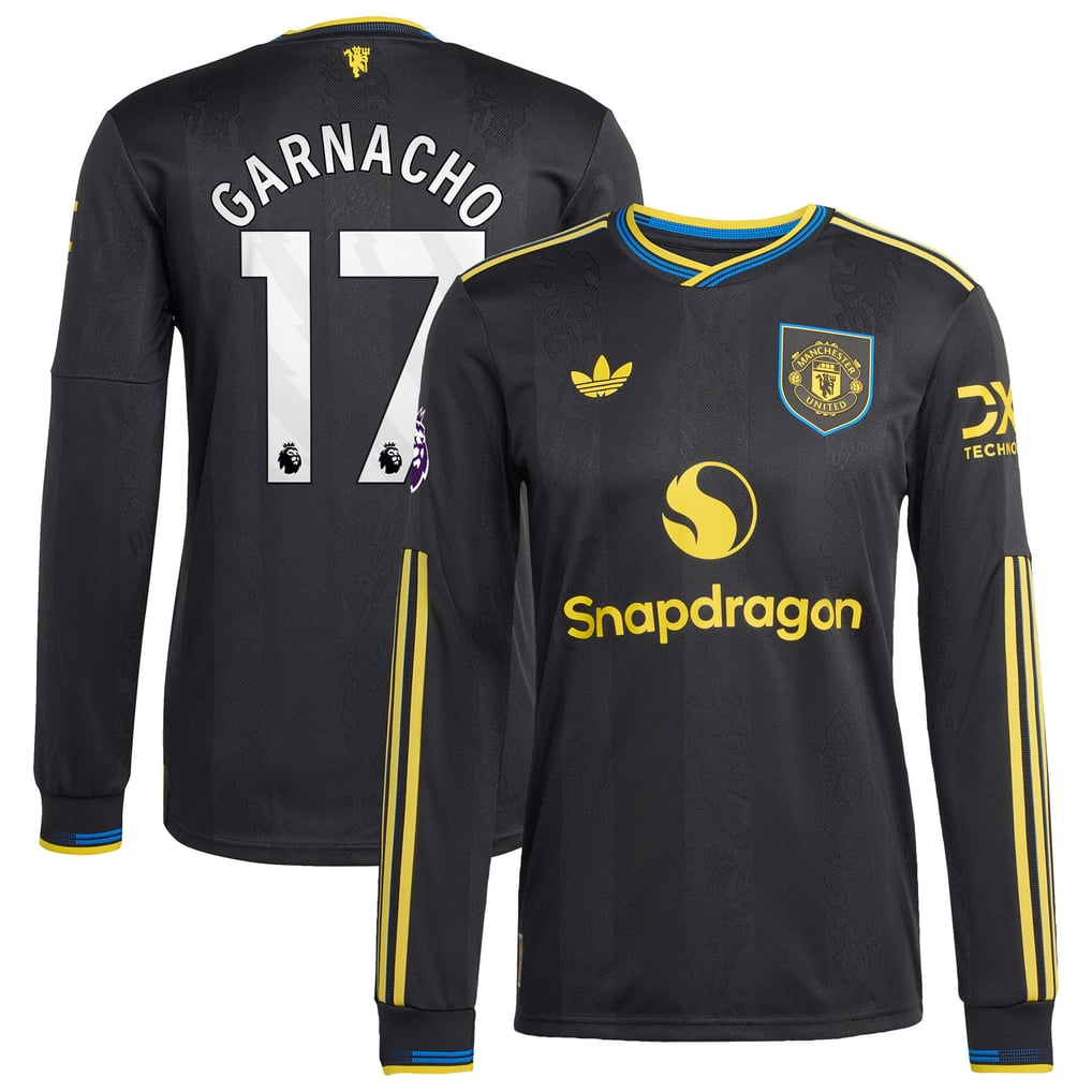 Alejandro Garnacho Manchester United adidas 2025/26 Third Authentic ...