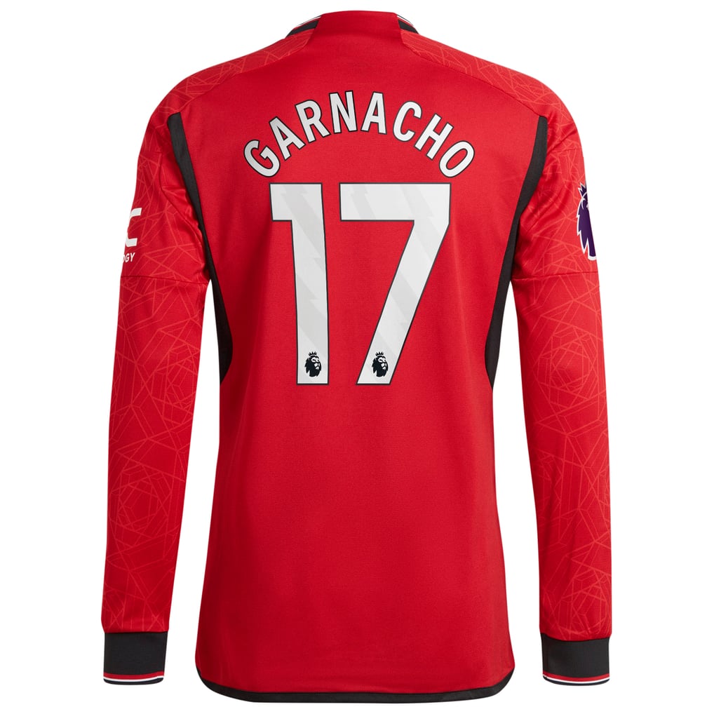 Maillot Manchester United 23/24 Extérieur Garnacho 17 - Taille M - Occasion, Marque Adidas