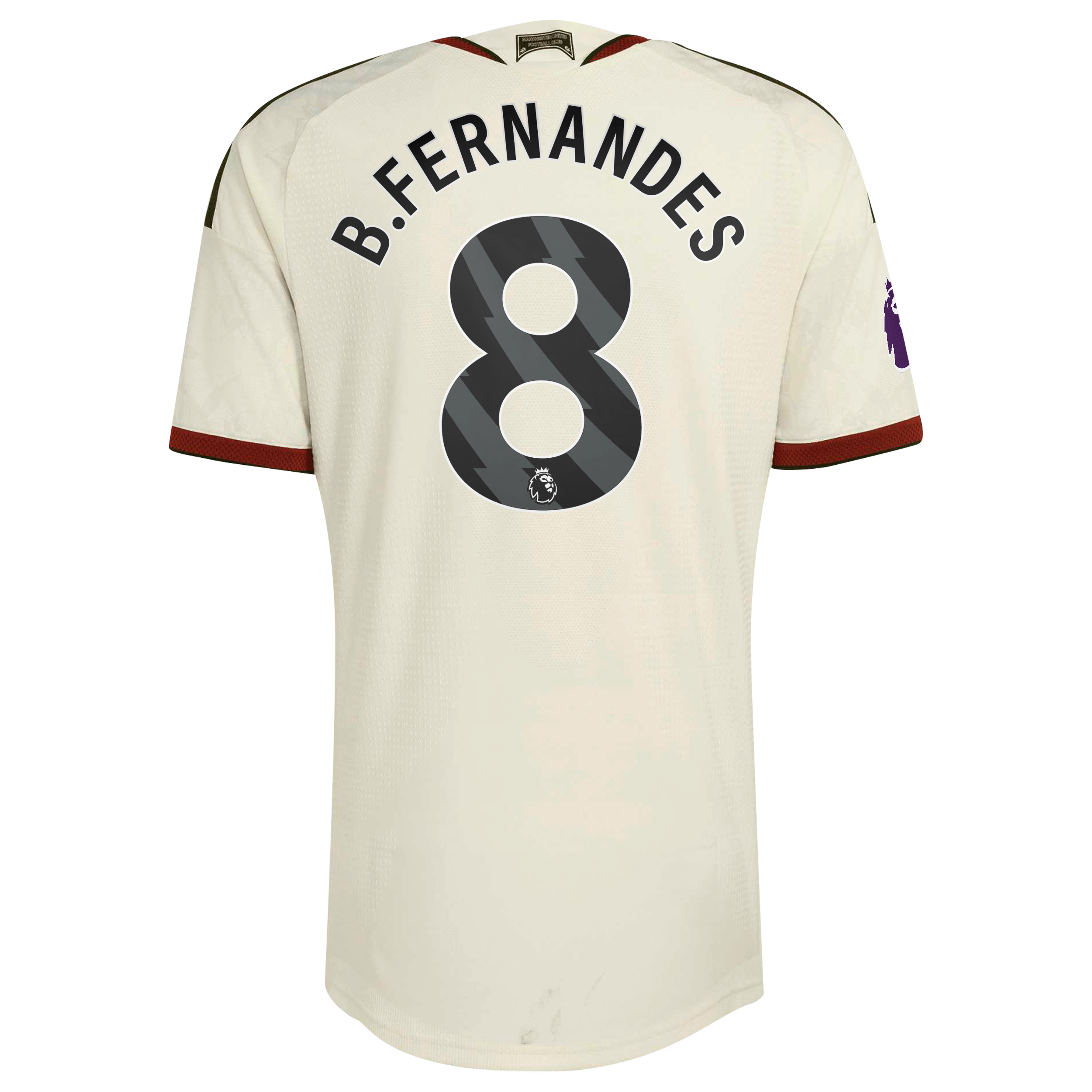 Maillot authentique extérieur Manchester United 2026/27 adidas Bruno Fernandes Royal pour homme