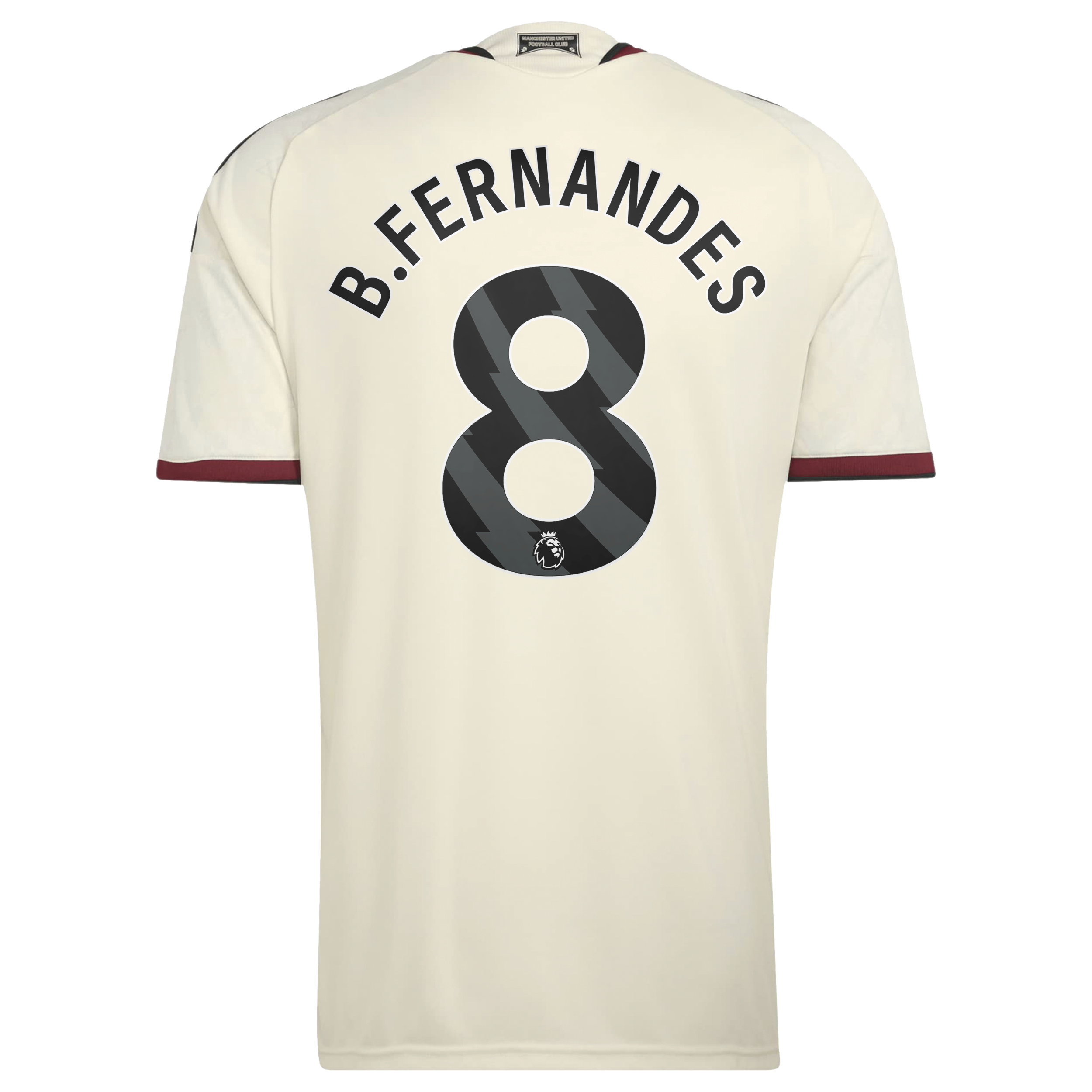 Maillot domicile réplique rouge Manchester United 2026/27 de Bruno Fernandes (adidas) pour homme