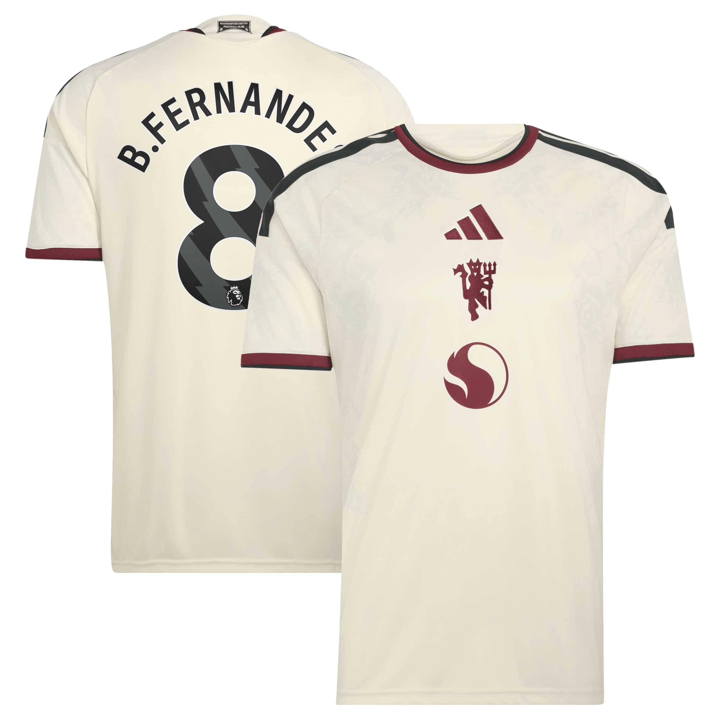 Men's adidas Bruno Fernandes Red Manchester United 2026/27 Home Replica Jersey