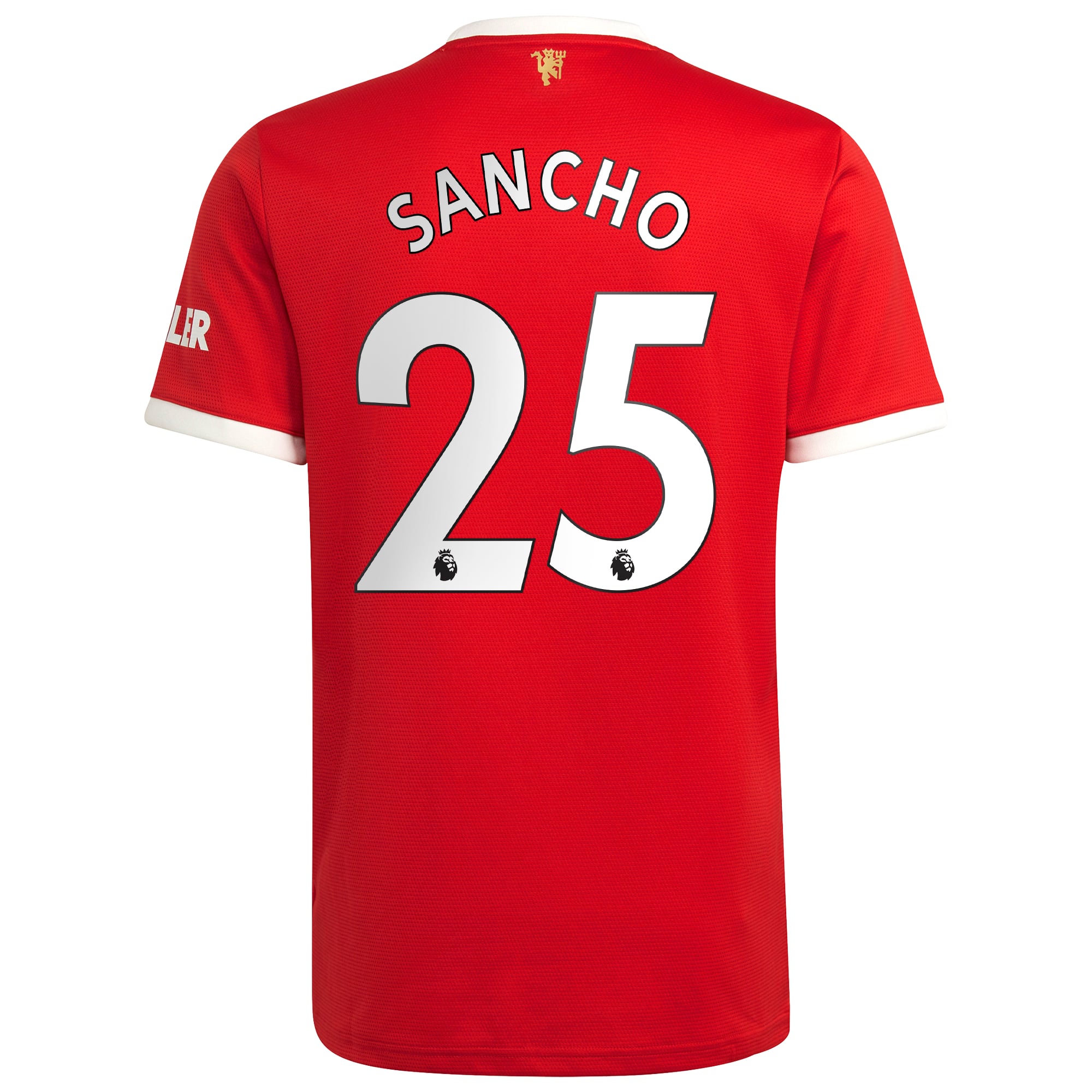 Jadon Sancho Manchester United adidas 2021/22 Home Replica Jersey