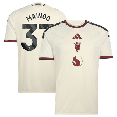 Maillot réplique troisième de Kobbie Mainoo, Manchester United, adidas 2026/27 - Crème