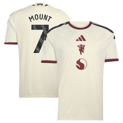 Maillot réplique troisième de Mason Mount, Manchester United, adidas 2026/27 - Crème