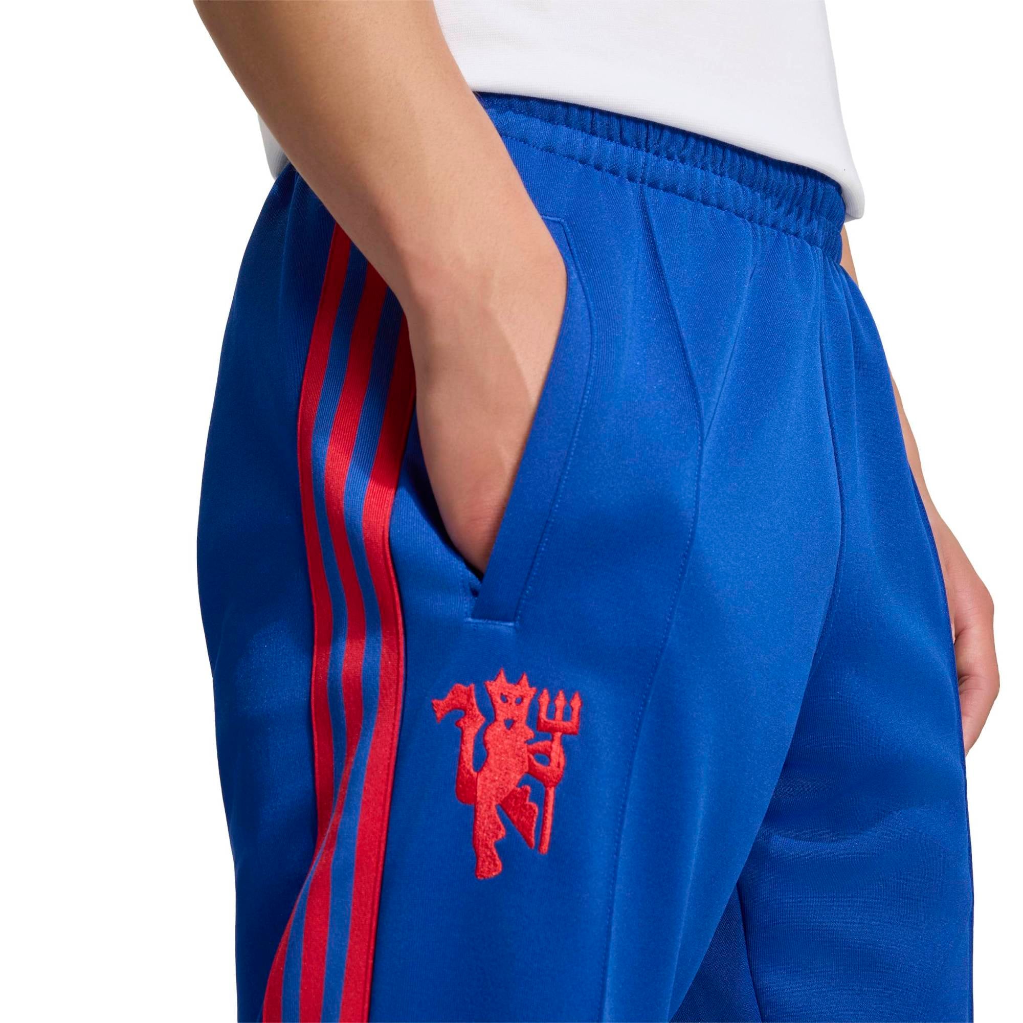 Men's adidas Originals Royal Manchester United OG 2.0 Icon Track Pants