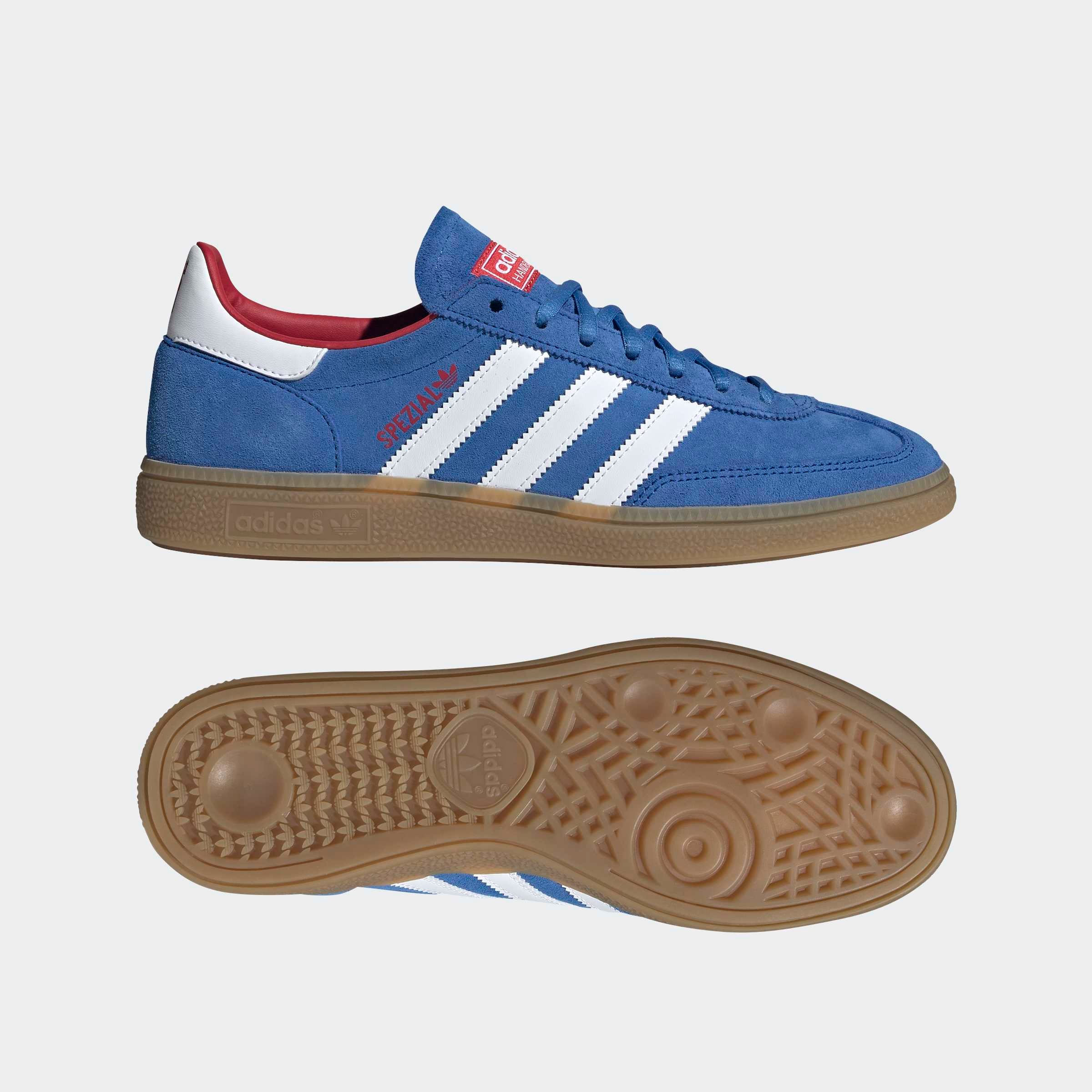Chaussures de handball adidas Royal Manchester United Spezial pour hommes
