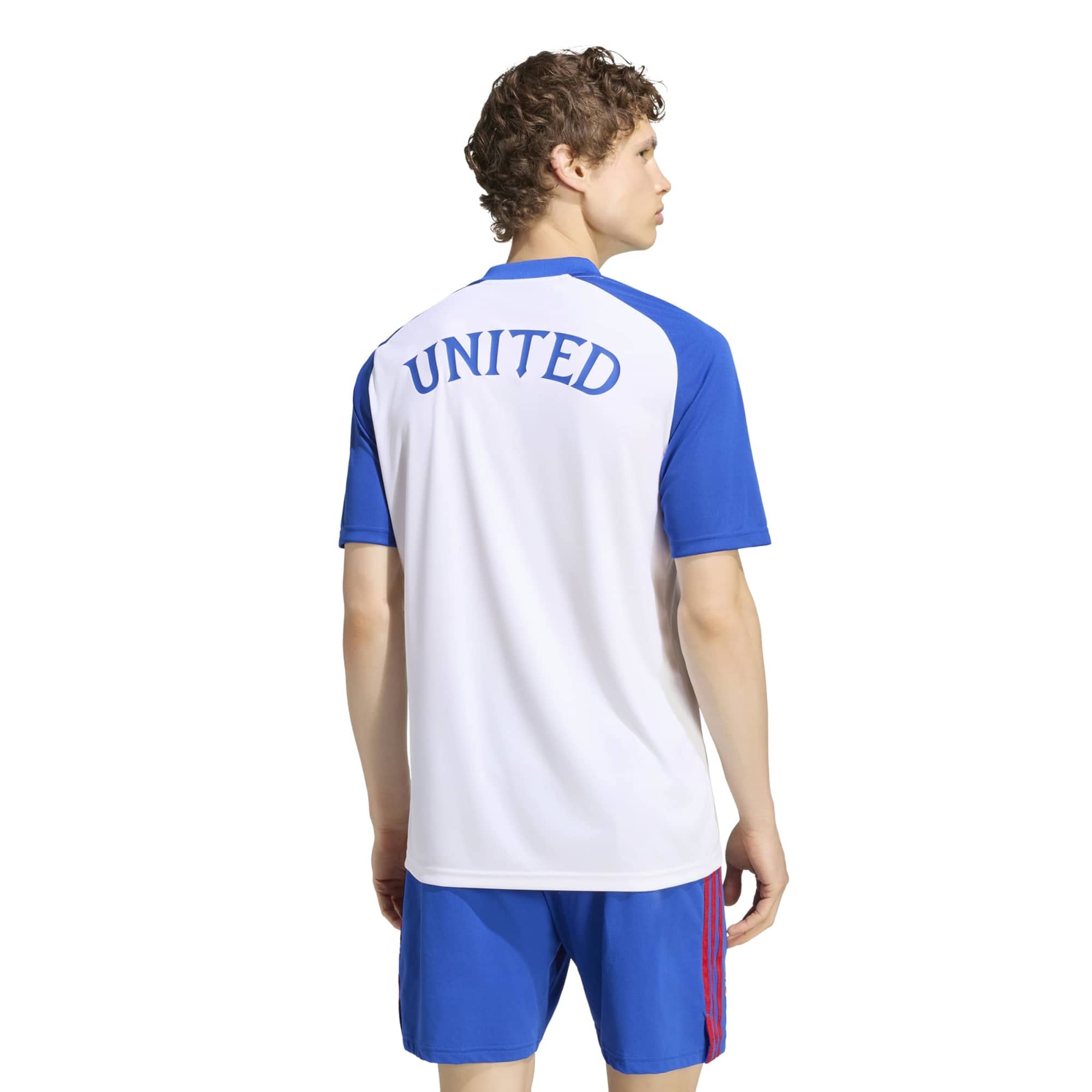 Men's adidas White Manchester United 2026/27 Away Pre-Match Top