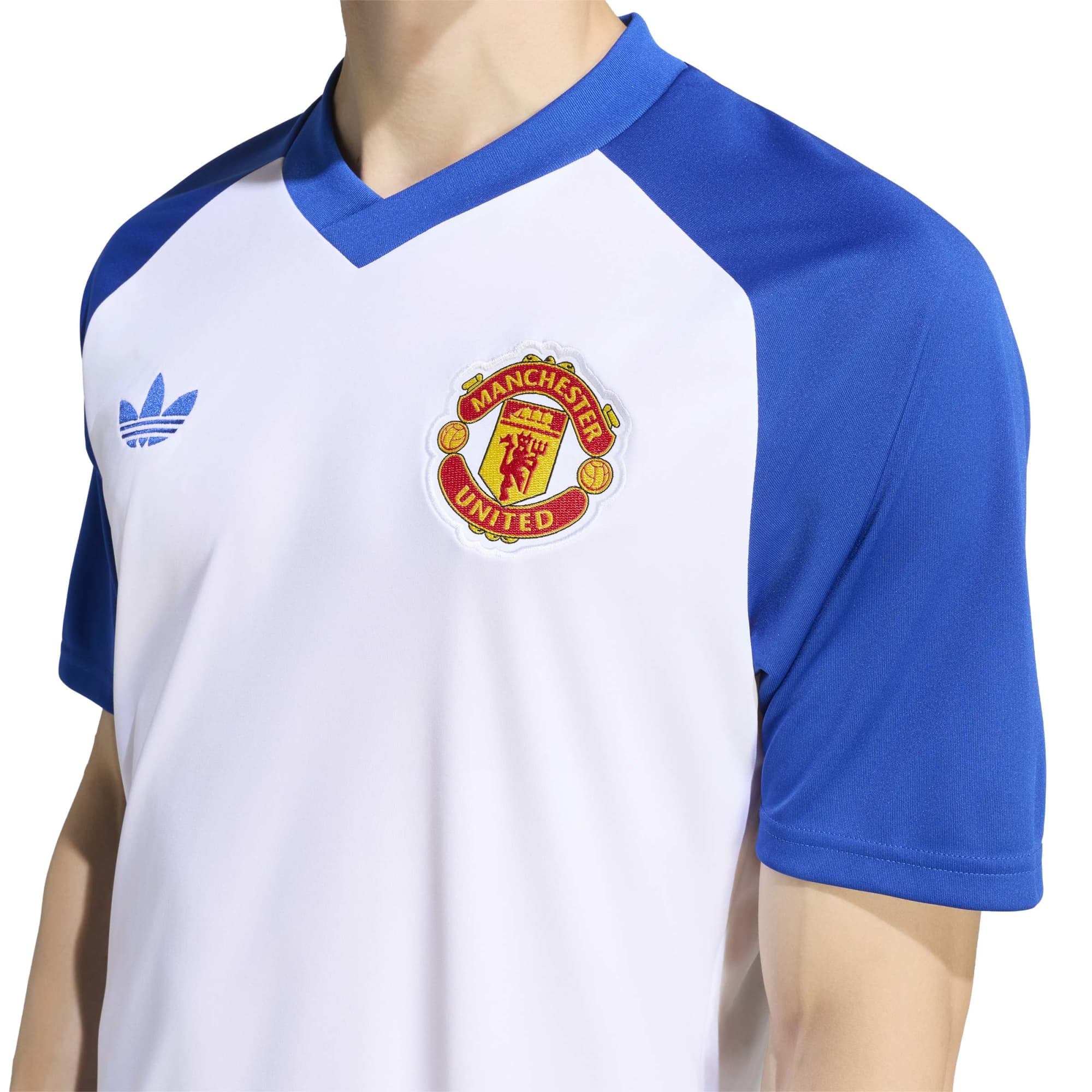 Men's adidas White Manchester United 2026/27 Away Pre-Match Top