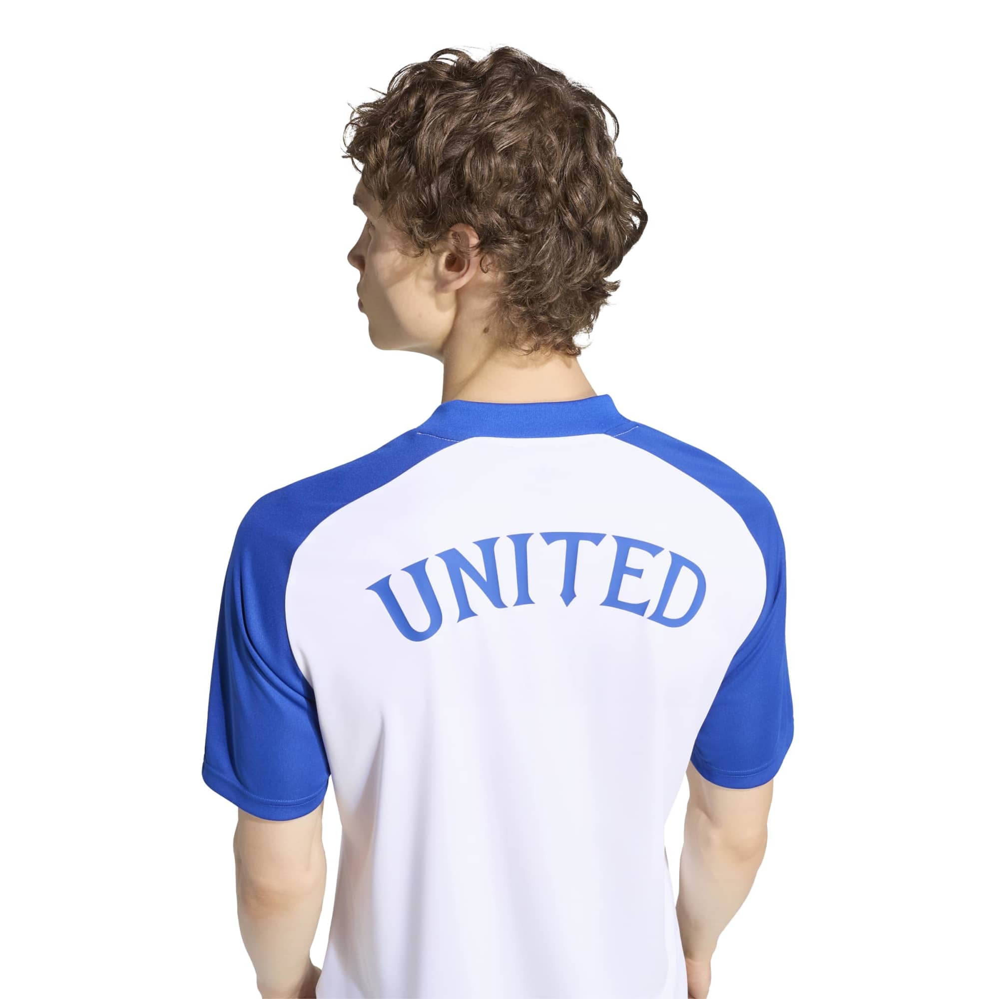 Men's adidas White Manchester United 2026/27 Away Pre-Match Top