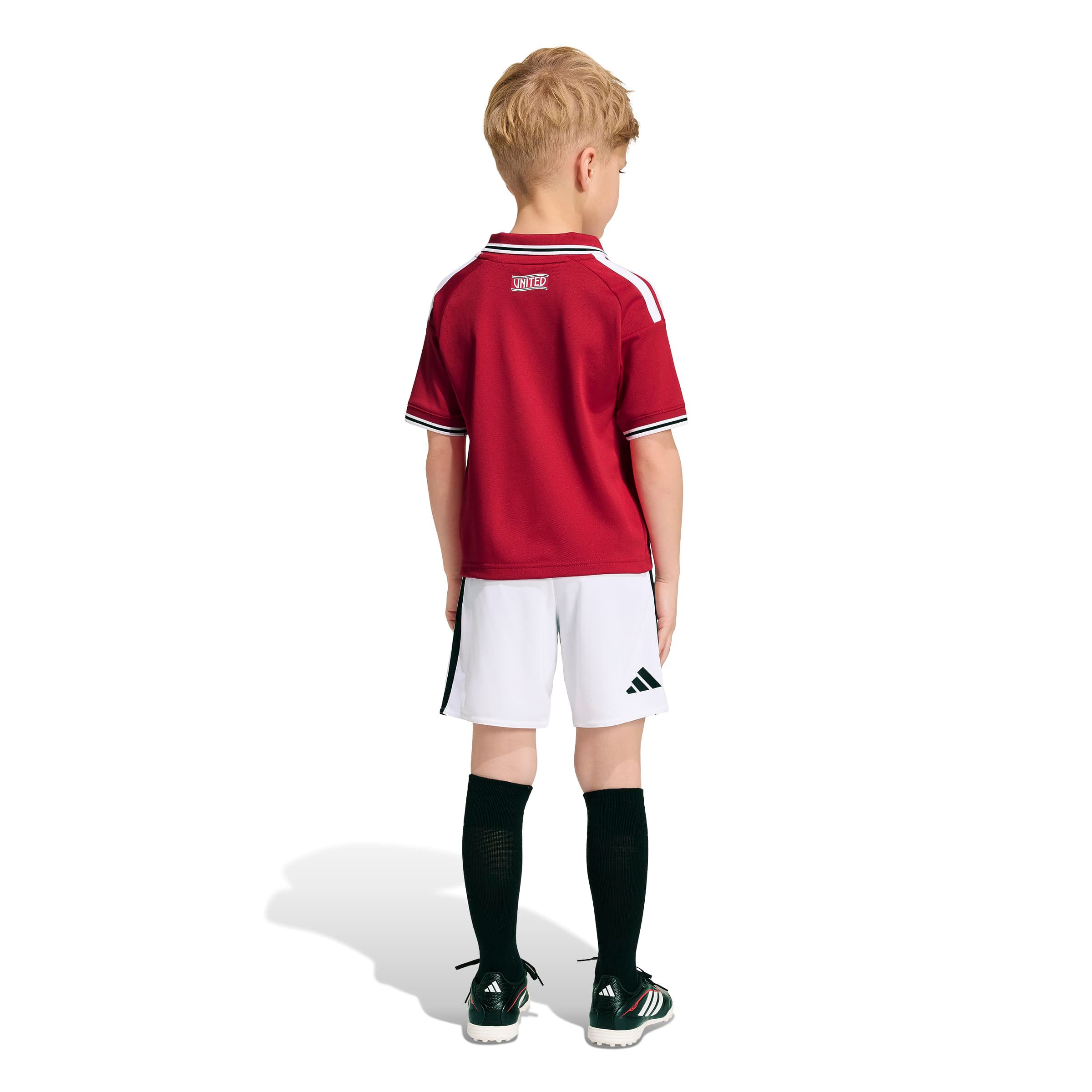 Ensemble réplique rouge Manchester United adidas pour tout-petit