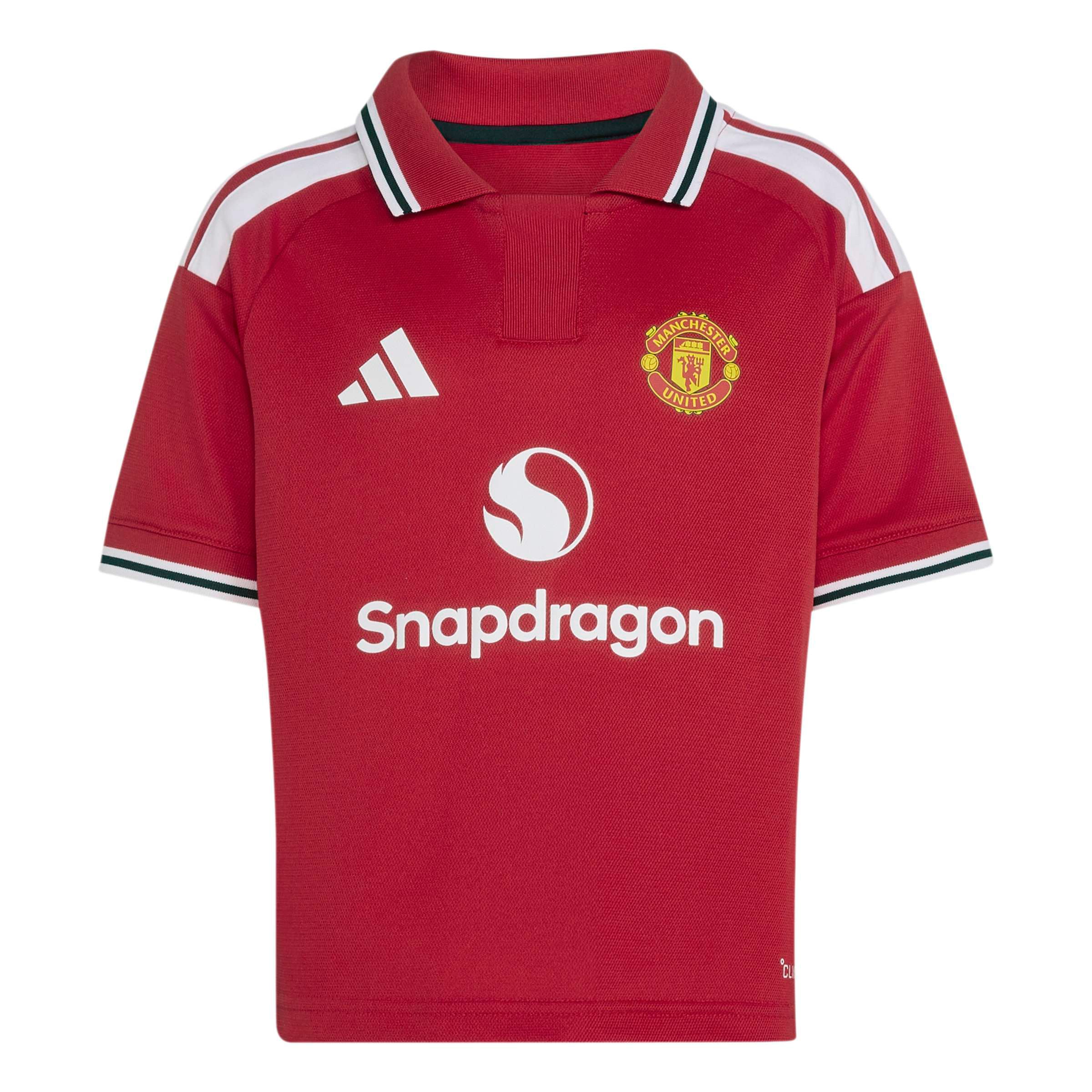 Ensemble réplique rouge Manchester United adidas pour tout-petit