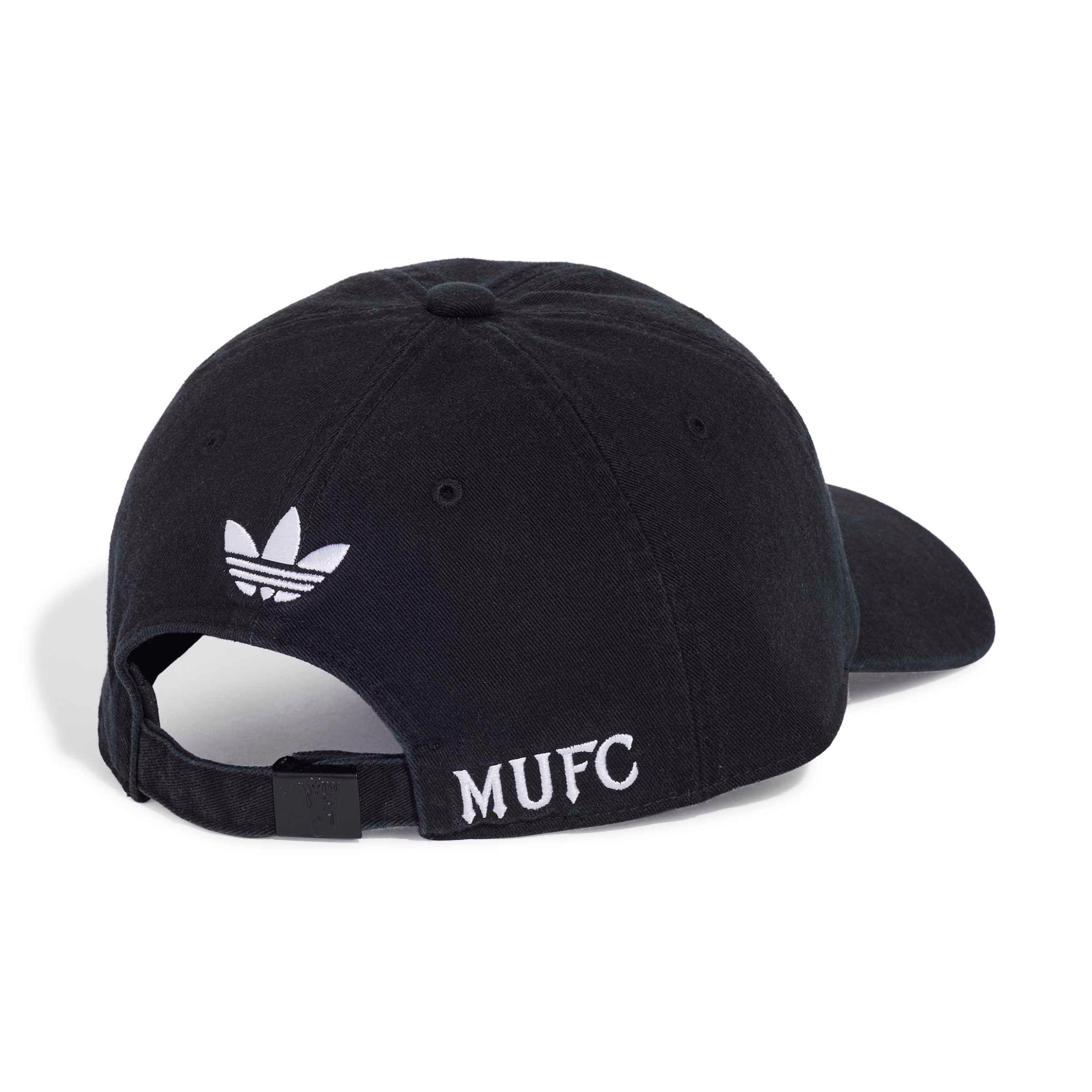 Unisex adidas Black Manchester United 2026/27 Away Club Adjustable Dad Hat