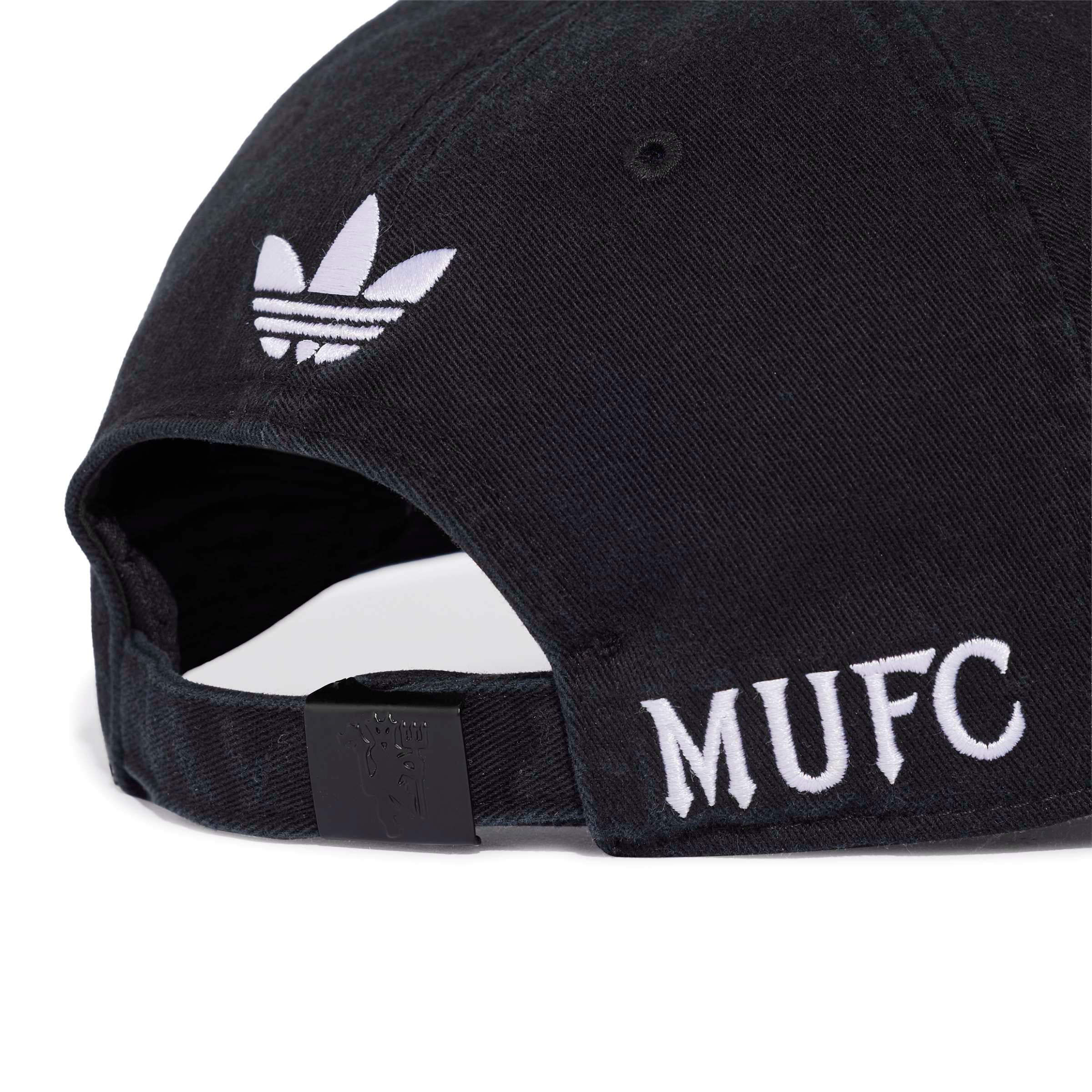 Unisex adidas Black Manchester United 2026/27 Away Club Adjustable Dad Hat