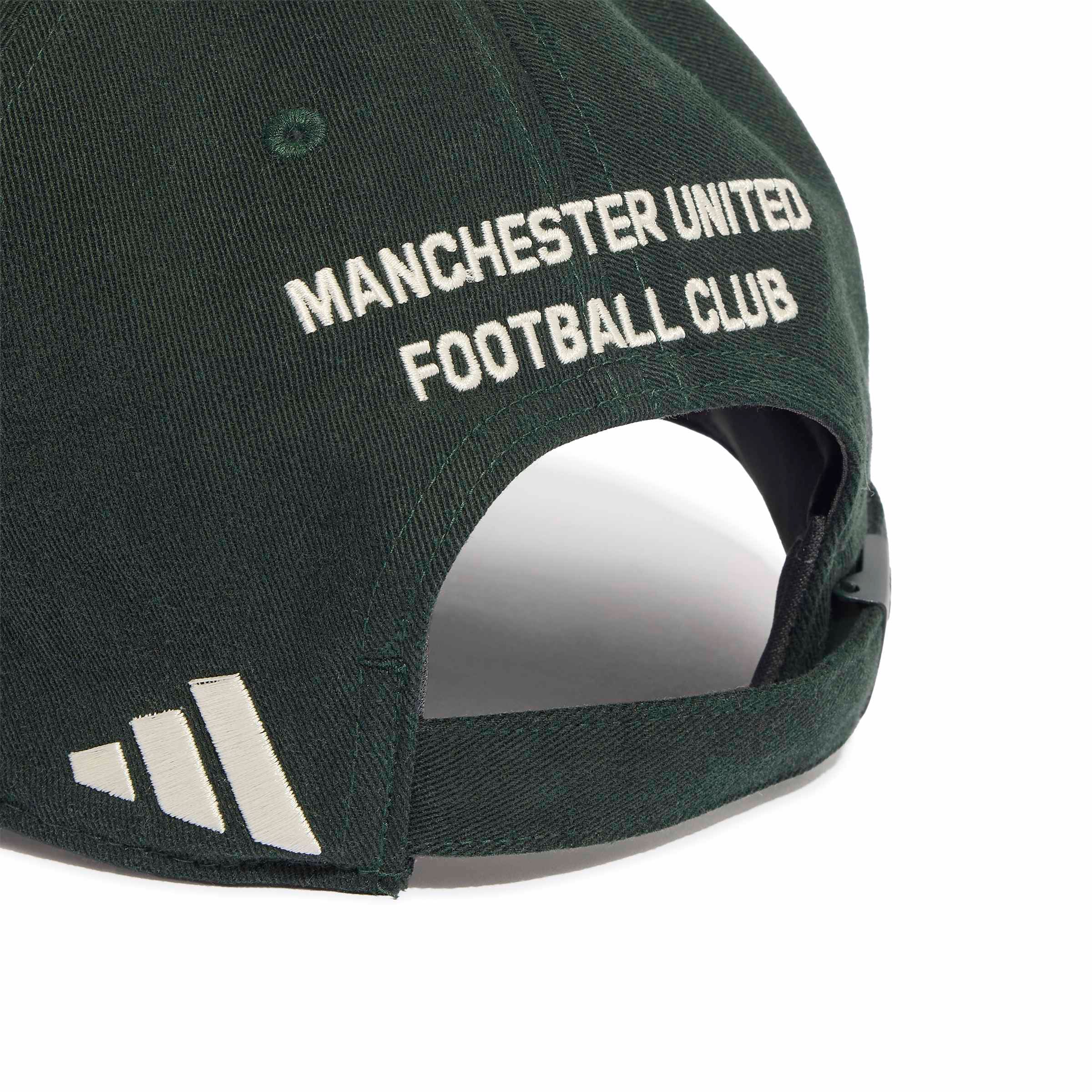 Unisex adidas Green Manchester United Rose Baseball Adjustable Hat