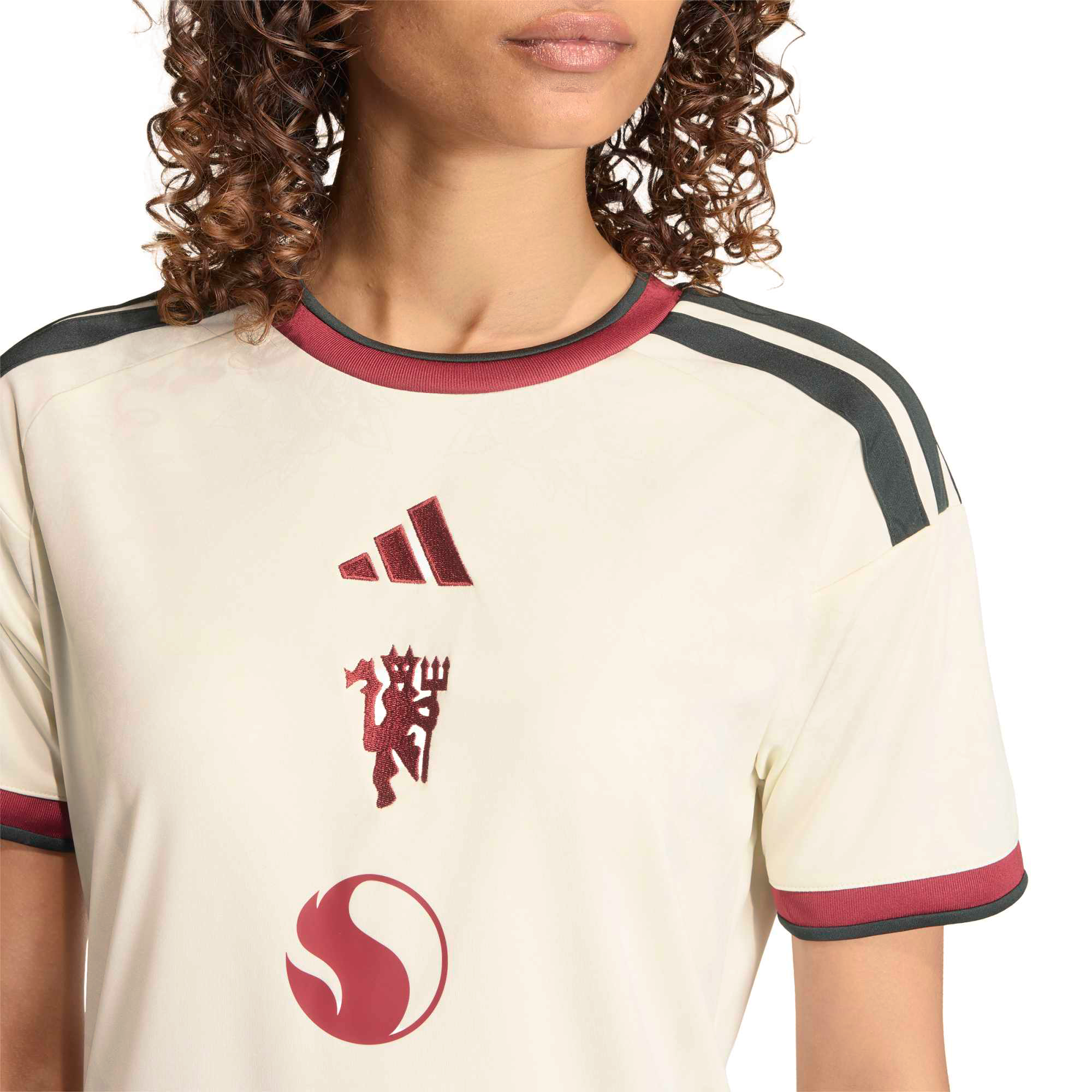 Maillot réplique domicile rouge adidas Manchester United 2026/27 pour femme