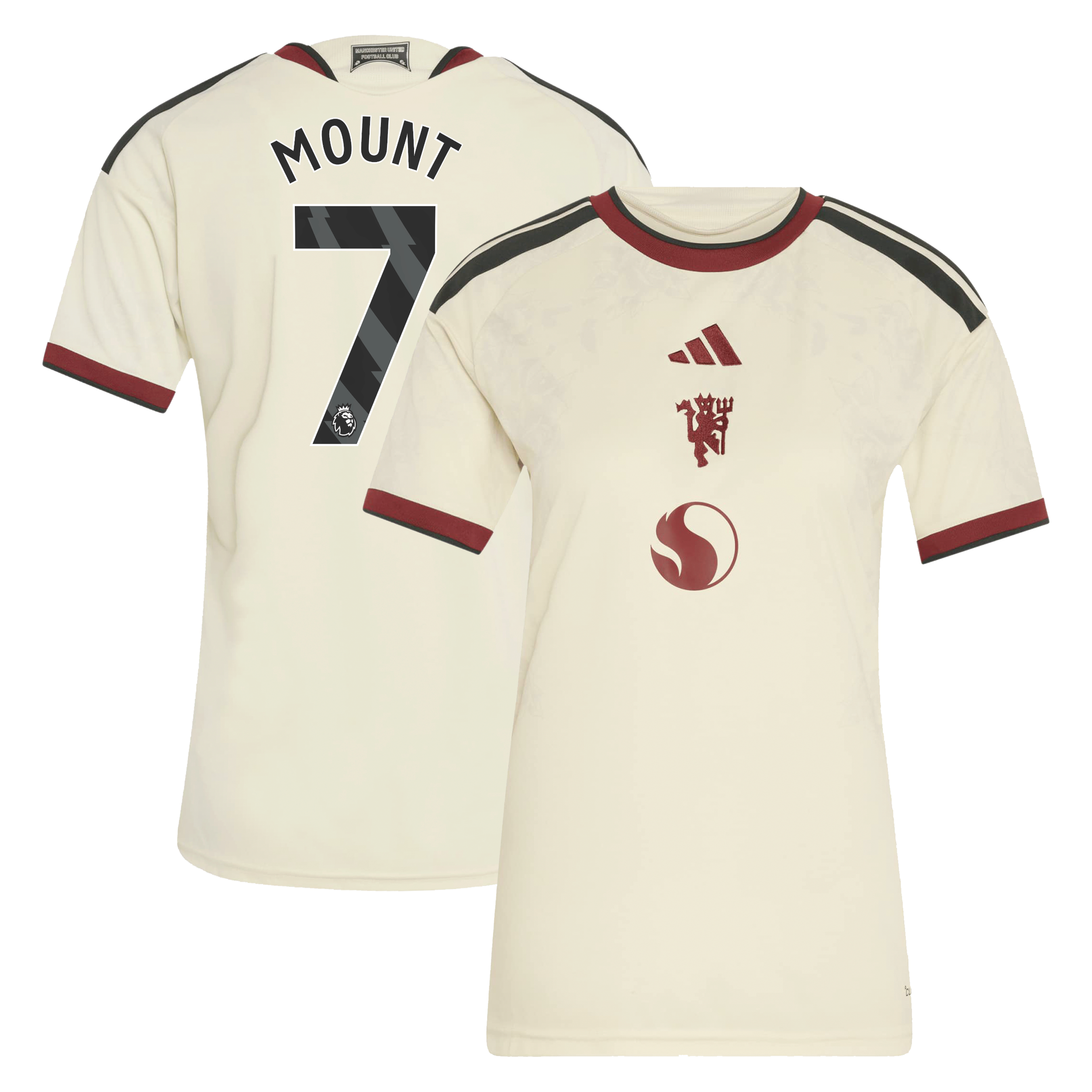 Maillot réplique domicile adidas Mason Mount rouge Manchester United 2026/27 pour femme