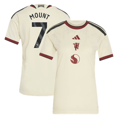 Mason Mount Manchester United adidas Women's 2026/27 Third Replica Jersey - Cream