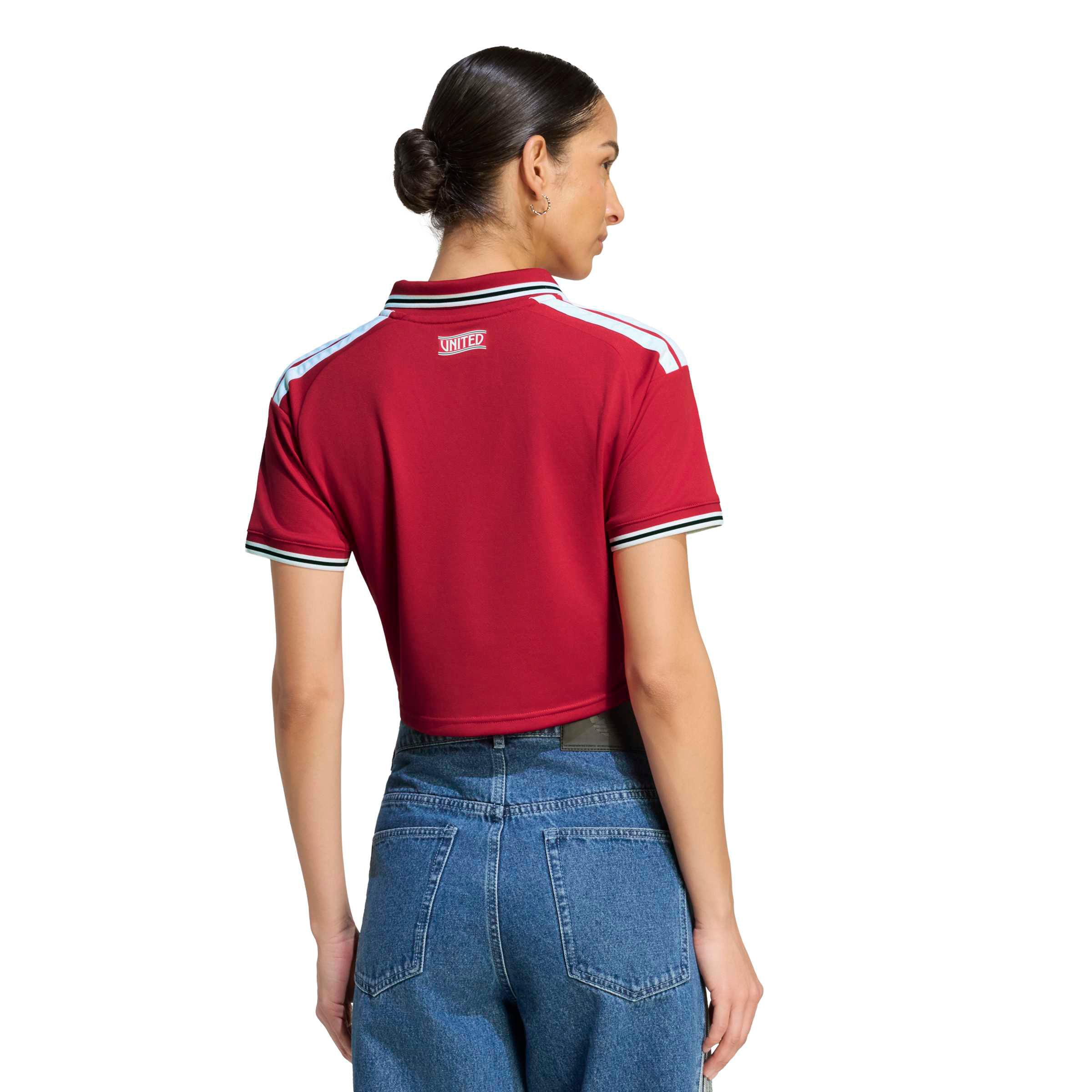 Maillot réplique court domicile adidas rouge Manchester United 2026/27 pour femme