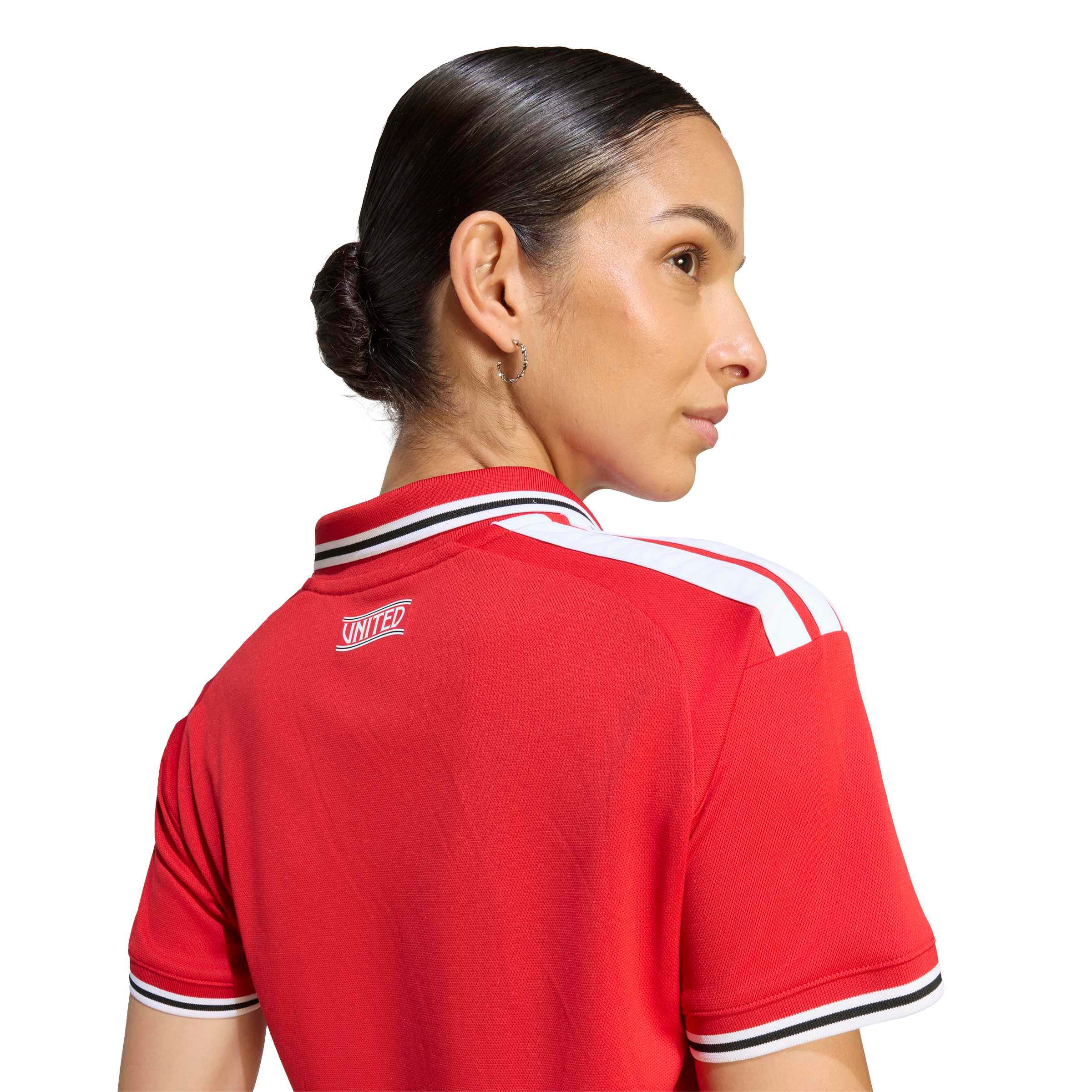 Maillot réplique court domicile adidas rouge Manchester United 2026/27 pour femme