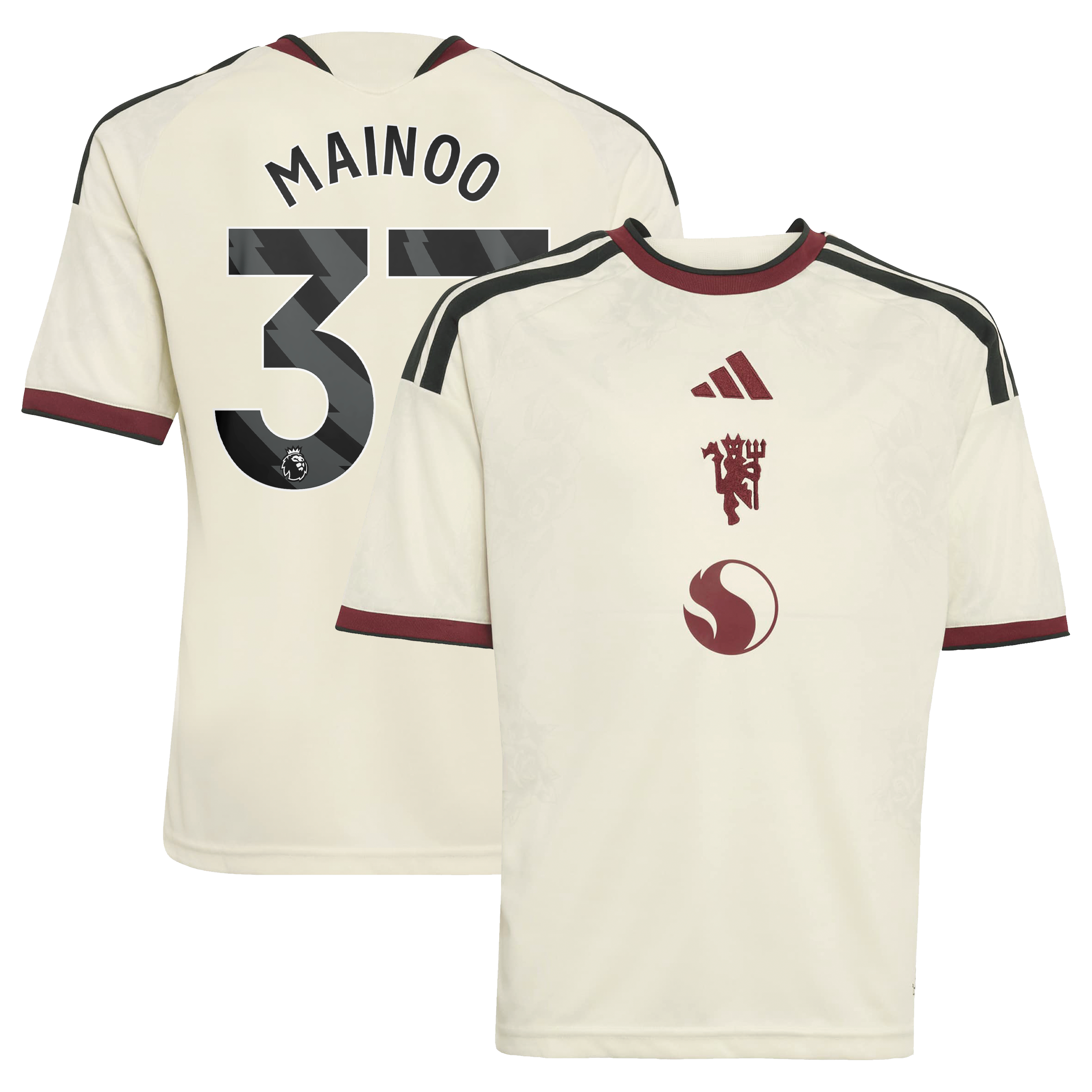 Youth adidas Kobbie Mainoo Red Manchester United 2026/27 Home Replica Jersey