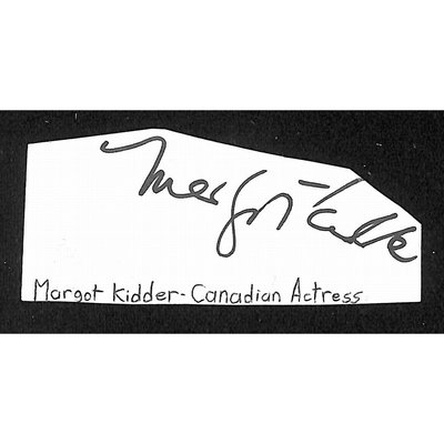 Margot Kidder--Hand Signed Photograph