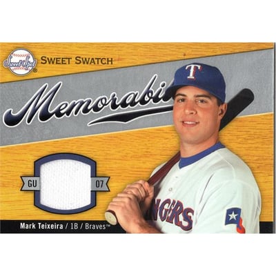 Mark Teixeira Memorabilia, Autographed Mark Teixeira Collectibles 