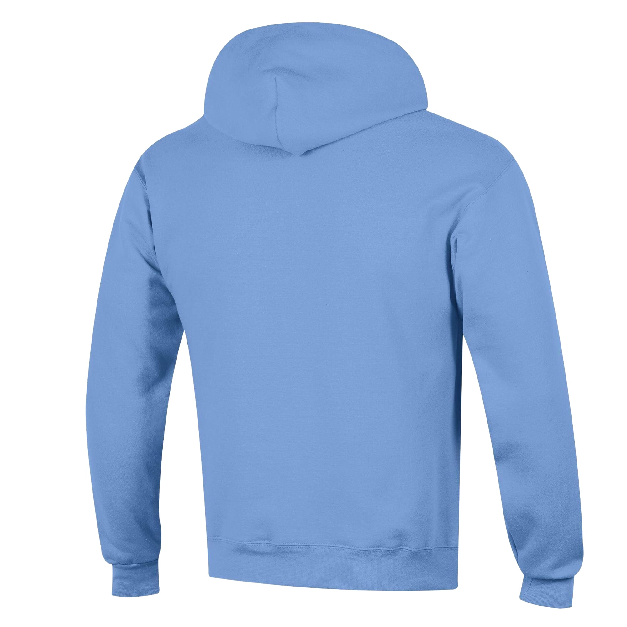 Sweat à capuche Champion Powerblend bleu clair pour homme, modèle Marquette Golden Eagles.