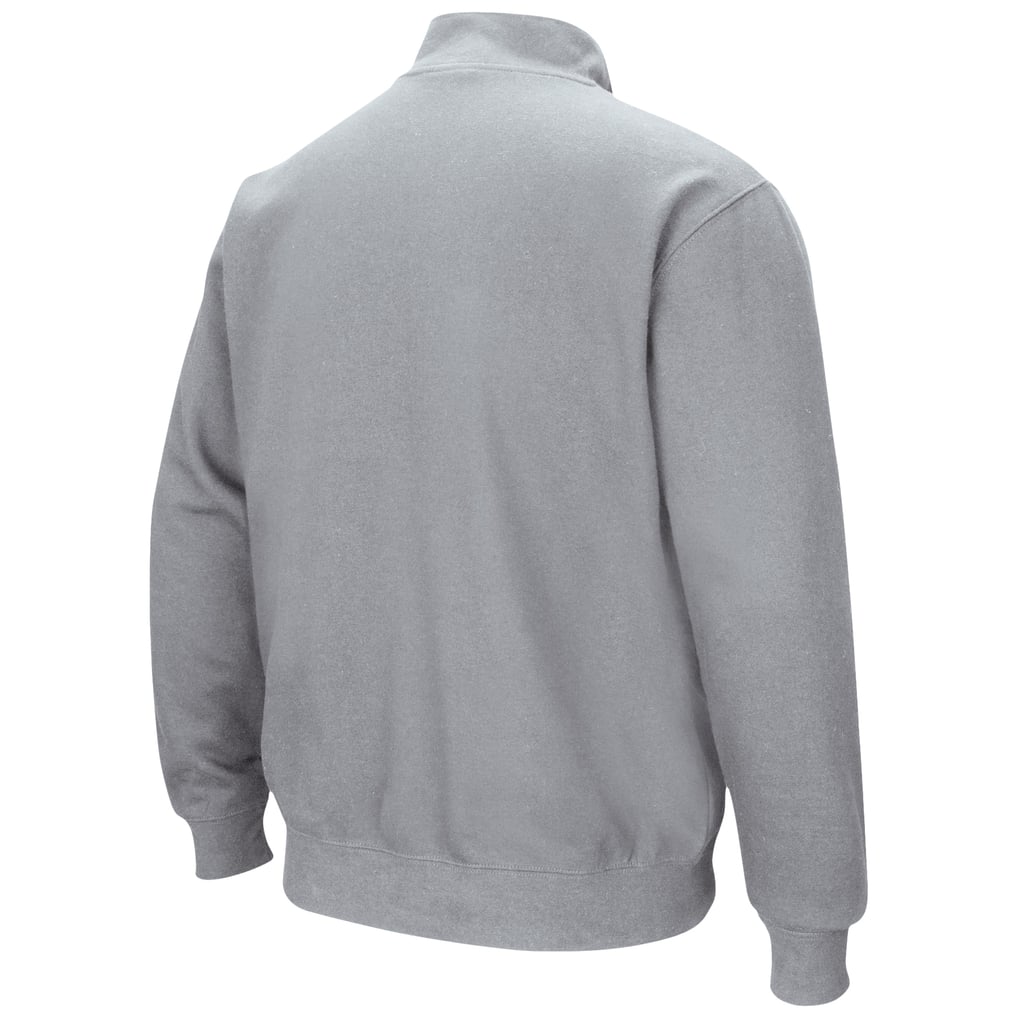 Marquette Golden Eagles Colosseum Tortugas Team Logo Quarter-Zip Jacket - Heathered Gray