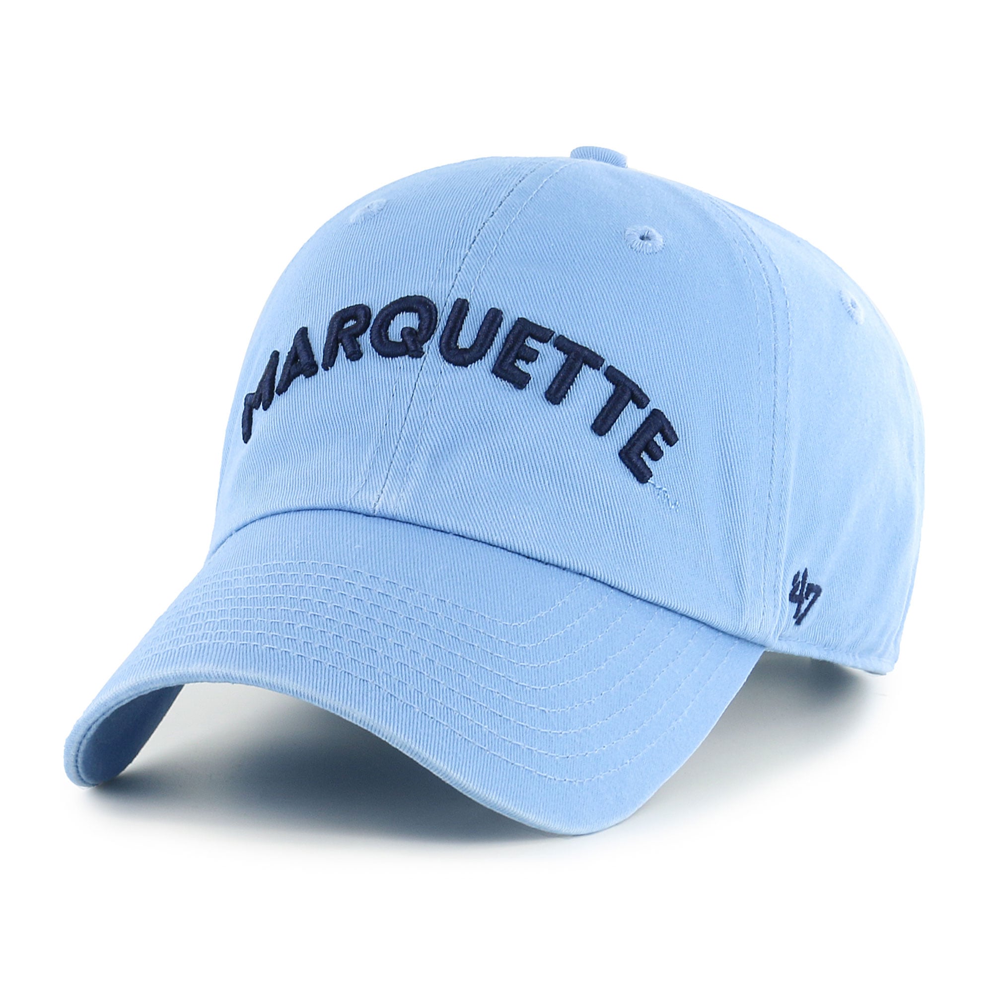 Casquette unisexe ajustable '47 Marquette Golden Eagles bleu clair