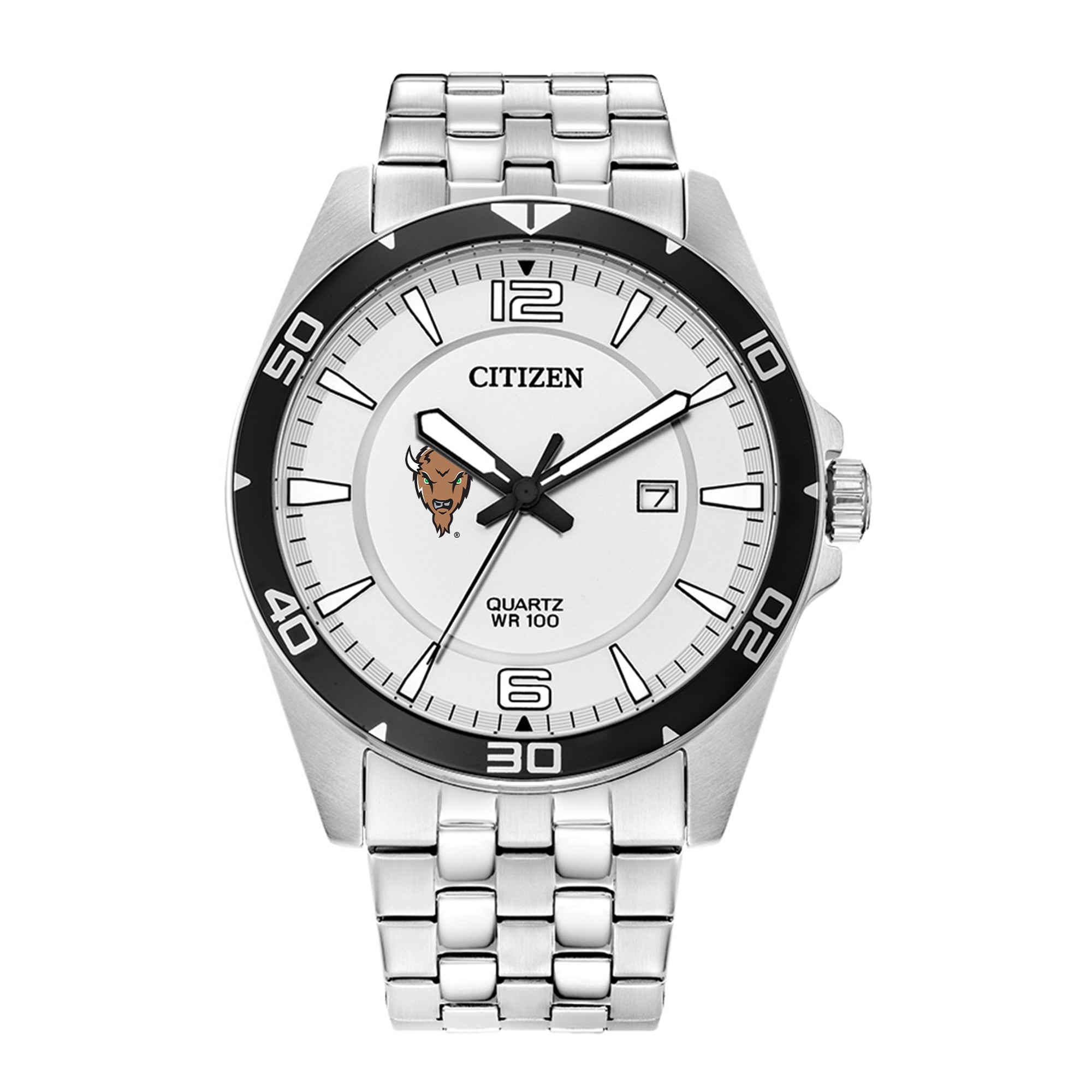 Men's Marshall Thundering Herd Citizen Quartz Stainless Steel Watch
