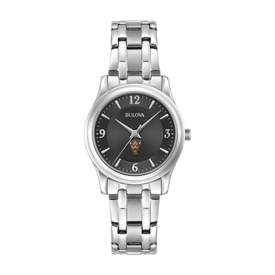 Marshall Thundering Herd Bulova Women's Stainless Steel Corporate Collection Watch - Black