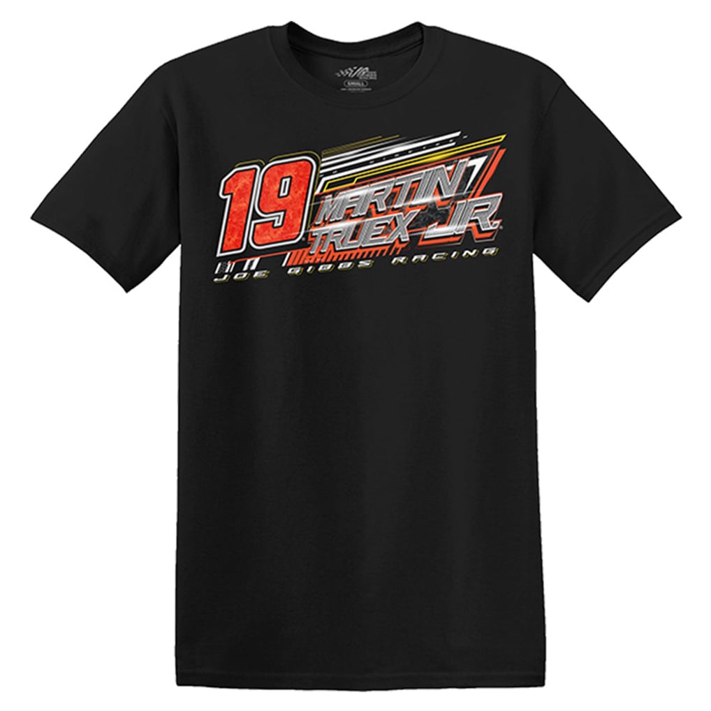 T-Shirt Martin Truex Jr Joe Gibbs Racing Team Collection Car - Noir