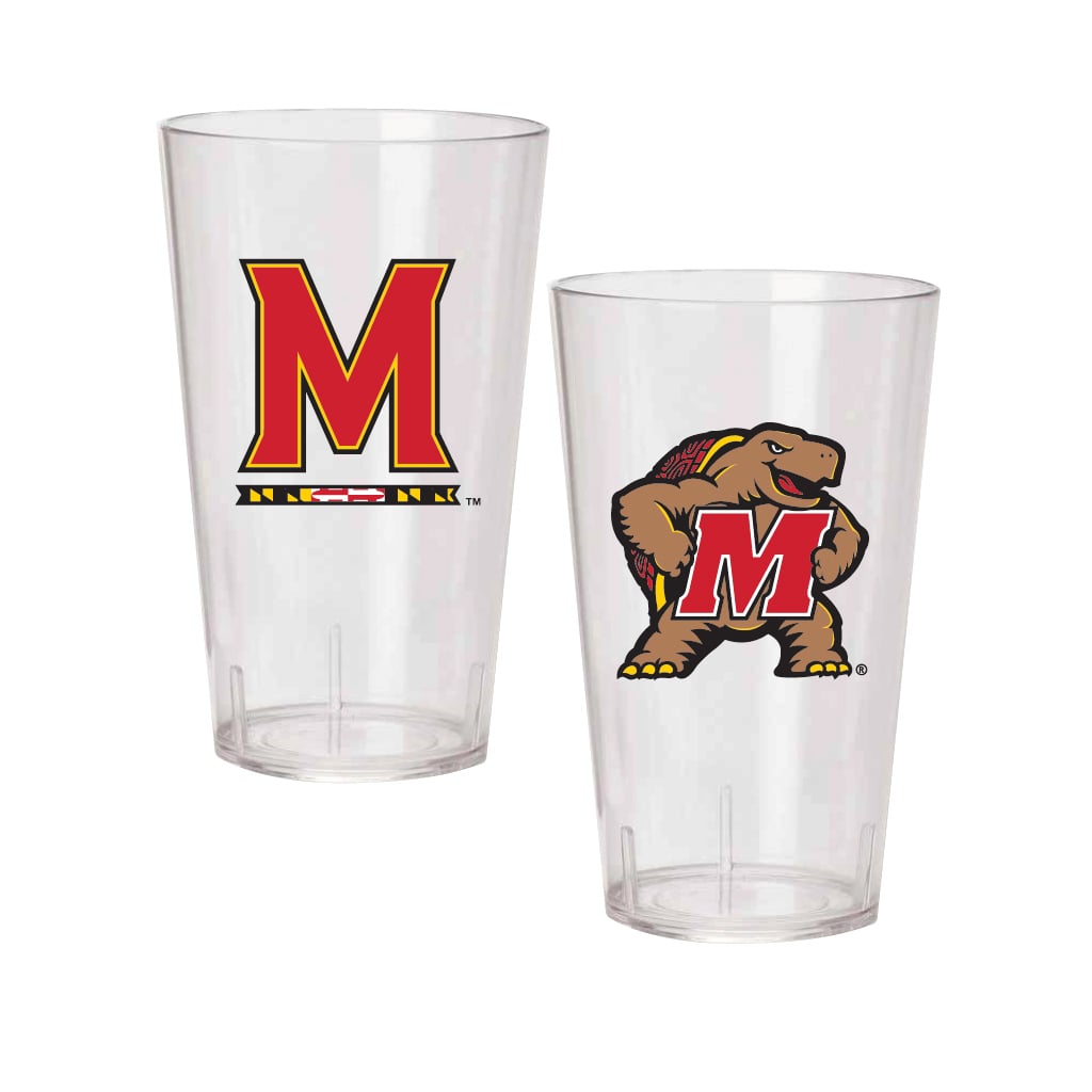 Maryland Terrapins 24oz. Two-Pack Tritan Tumbler Set