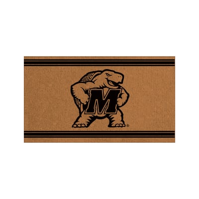 Handmade 2-Sided Dog Scarf – University Of Maryland Terps – Choose Size