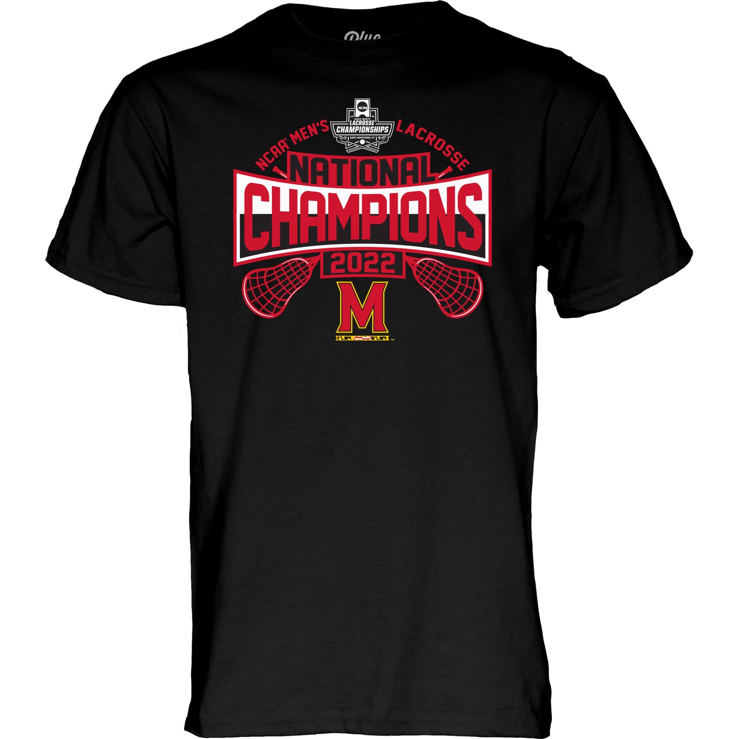 Men's Blue 84 Black Maryland Terrapins 2022 NCAA Men's Lacrosse
