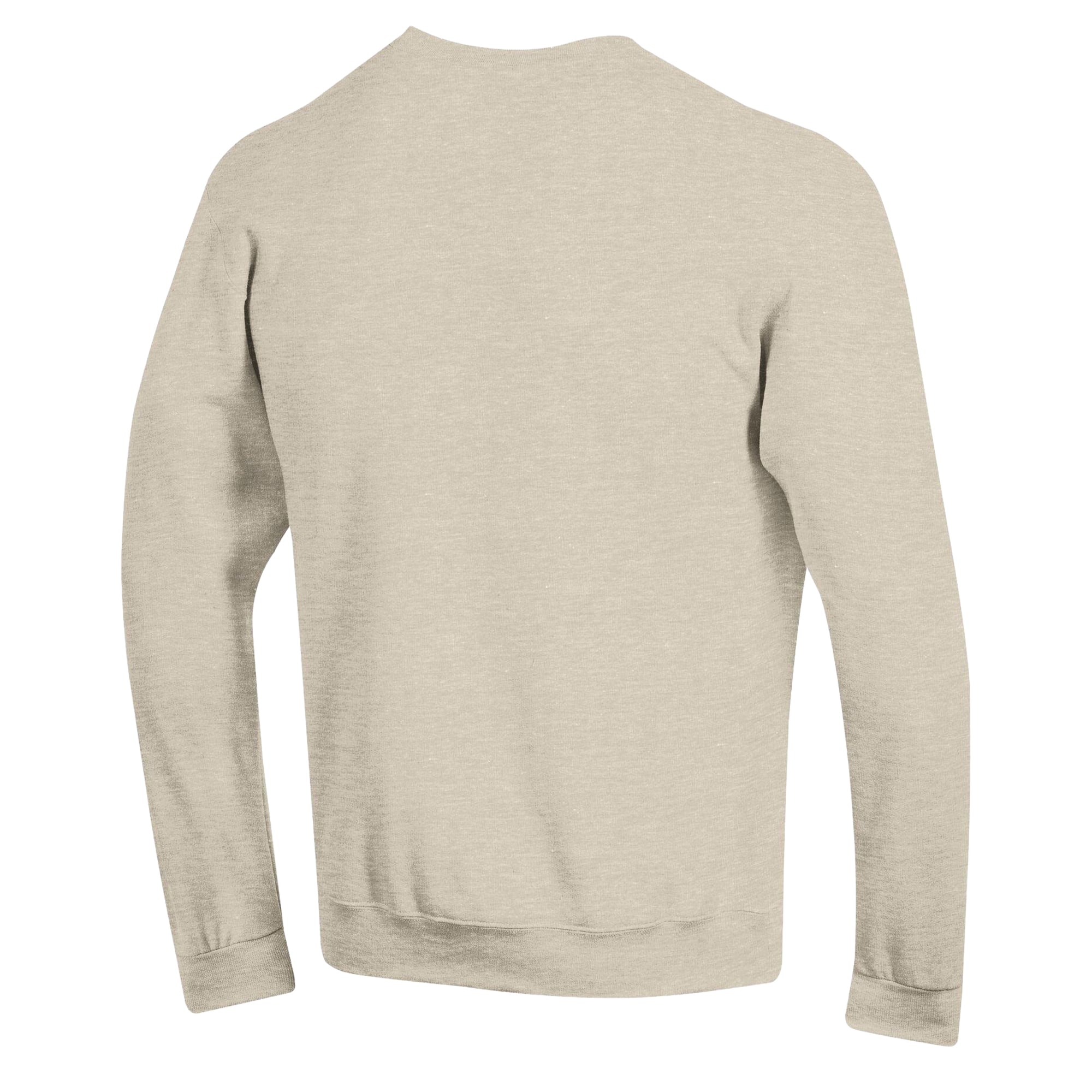 Men's Champion Oatmeal Maryland Terrapins Operation Hat Trick Flag Fleece Crewneck Sweatshirt