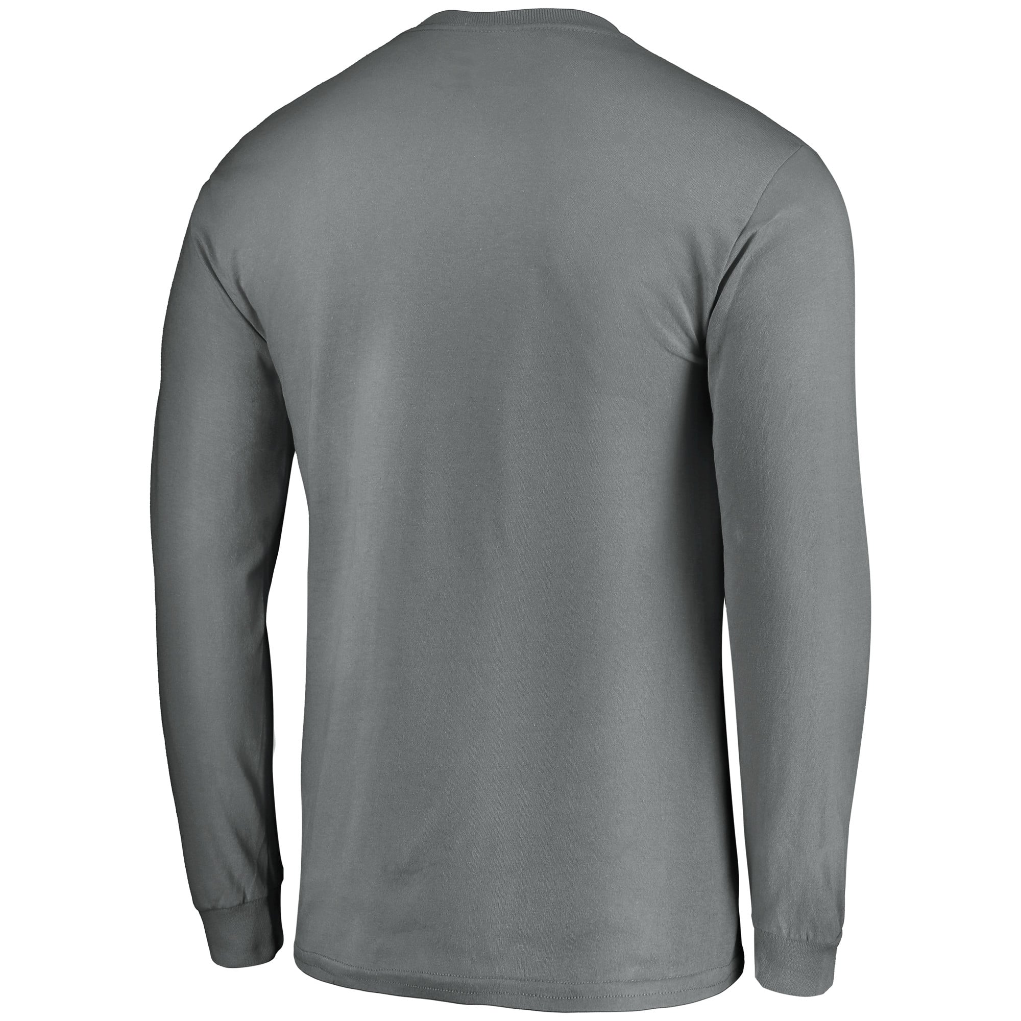 Men's Fanatics Charcoal Maryland Terrapins Campus Long Sleeve T-Shirt