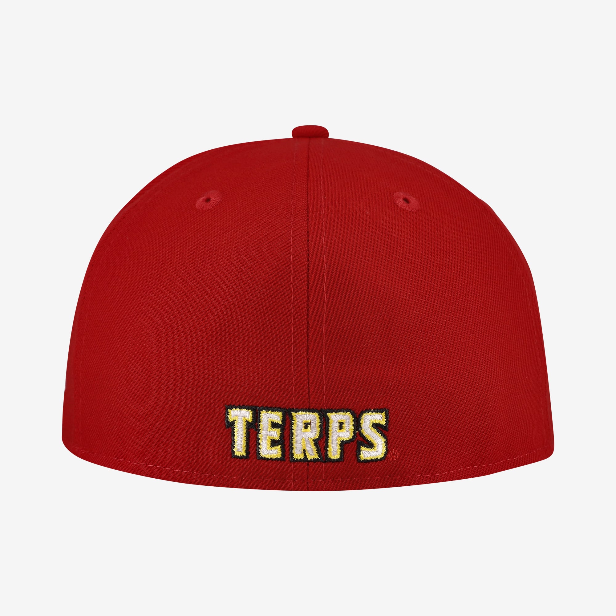 Casquette ajustée New Era Core 59FIFTY rouge Maryland Terrapins pour homme