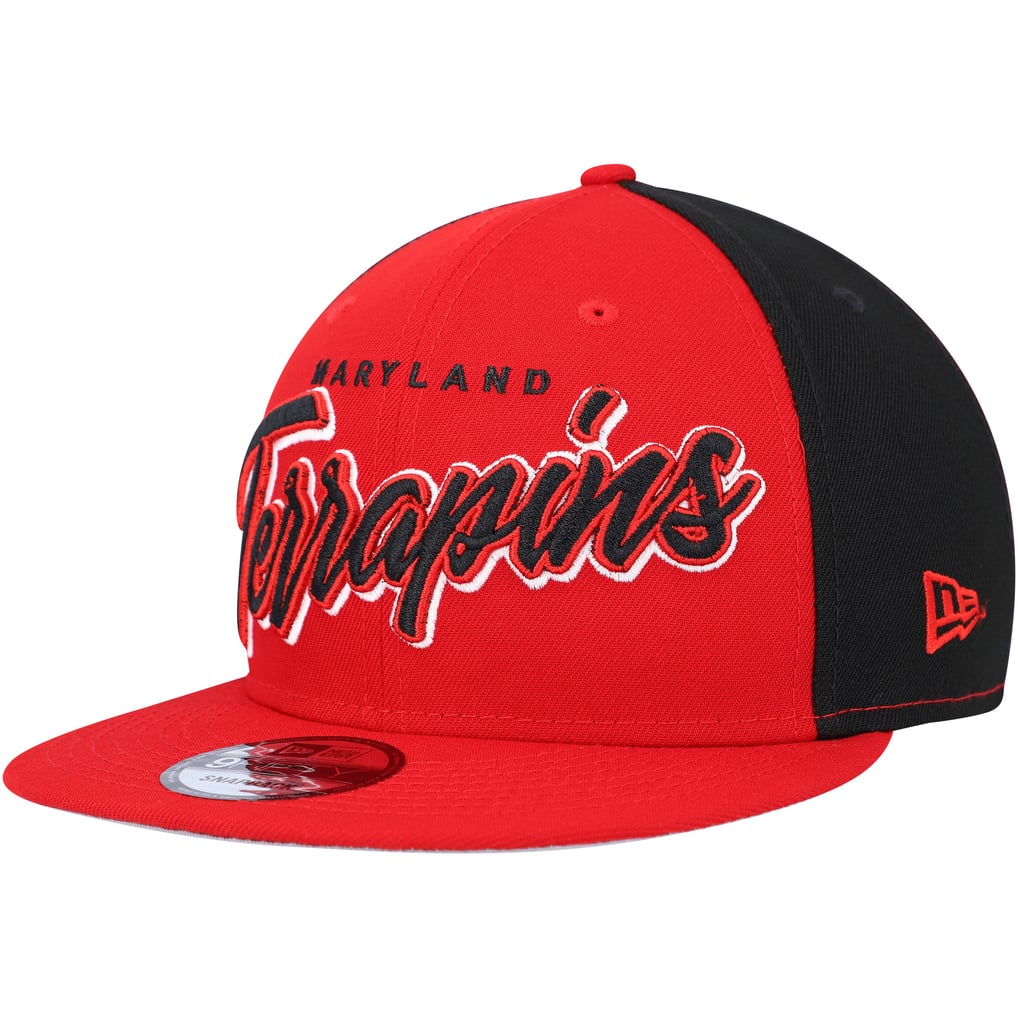 Men's New Era Red Maryland Terrapins Outright 9FIFTY Snapback Hat