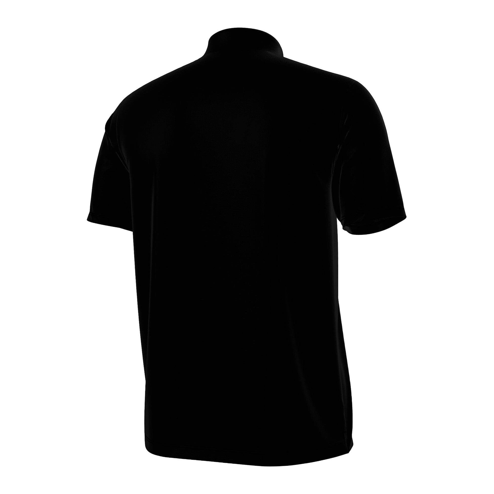 Polo Under Armour noir pour homme Maryland Terrapins 2026 Sideline Playoff à rayures sur la poitrine