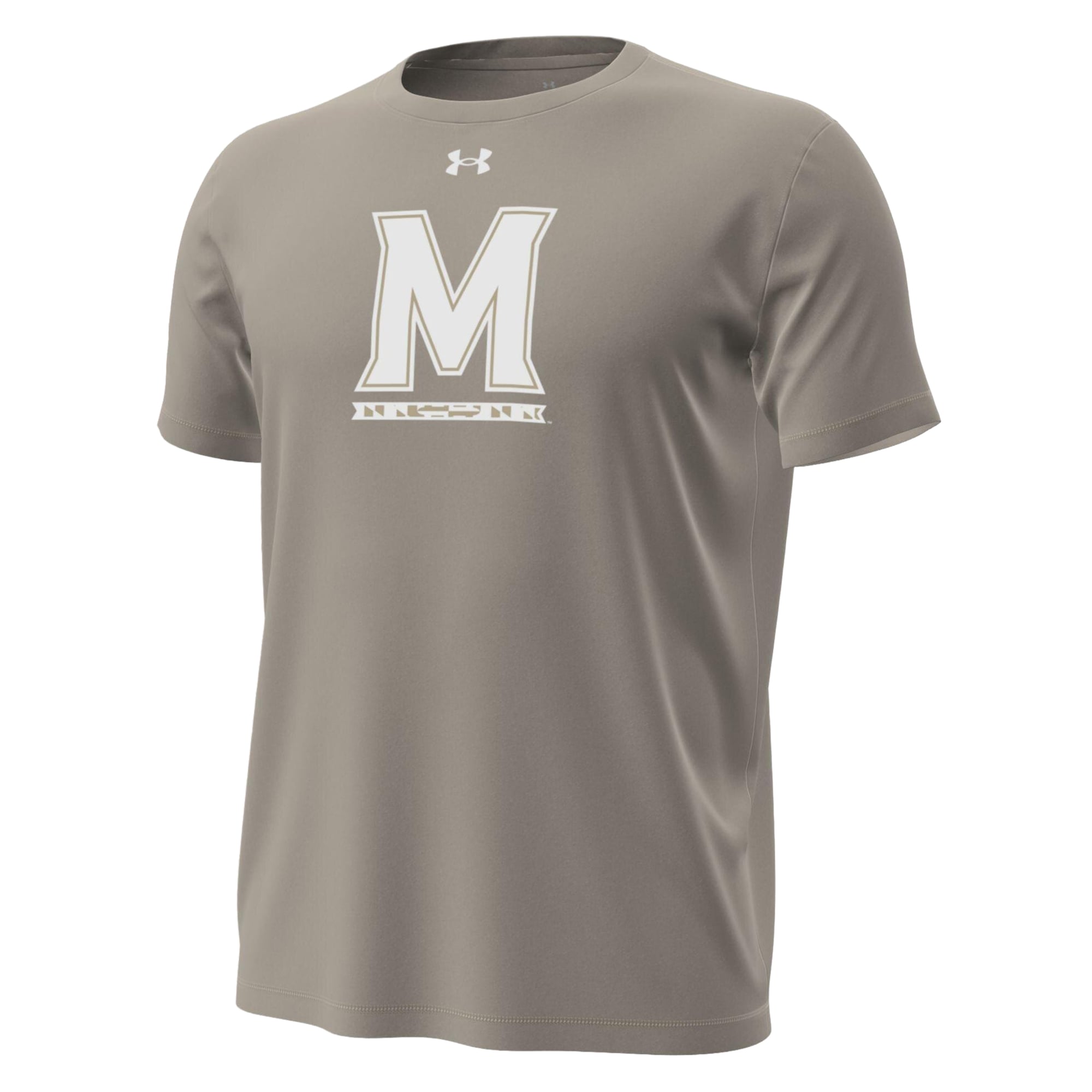 T-shirt Under Armour Stone Maryland Terrapins Inline Core pour homme
