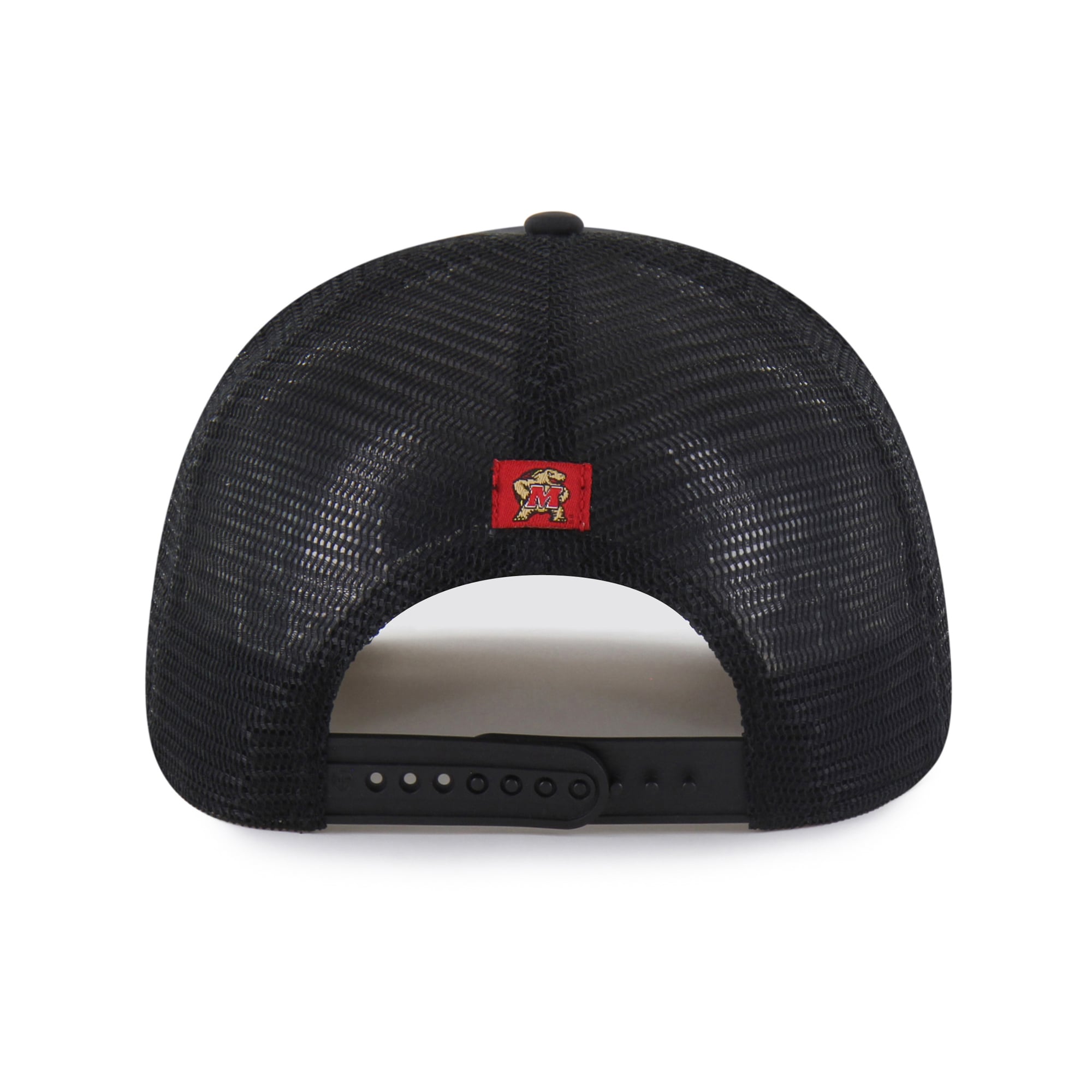 Unisex '47 Black Maryland Terrapins brrr° Condor Mesh Hitch Adjustable Hat