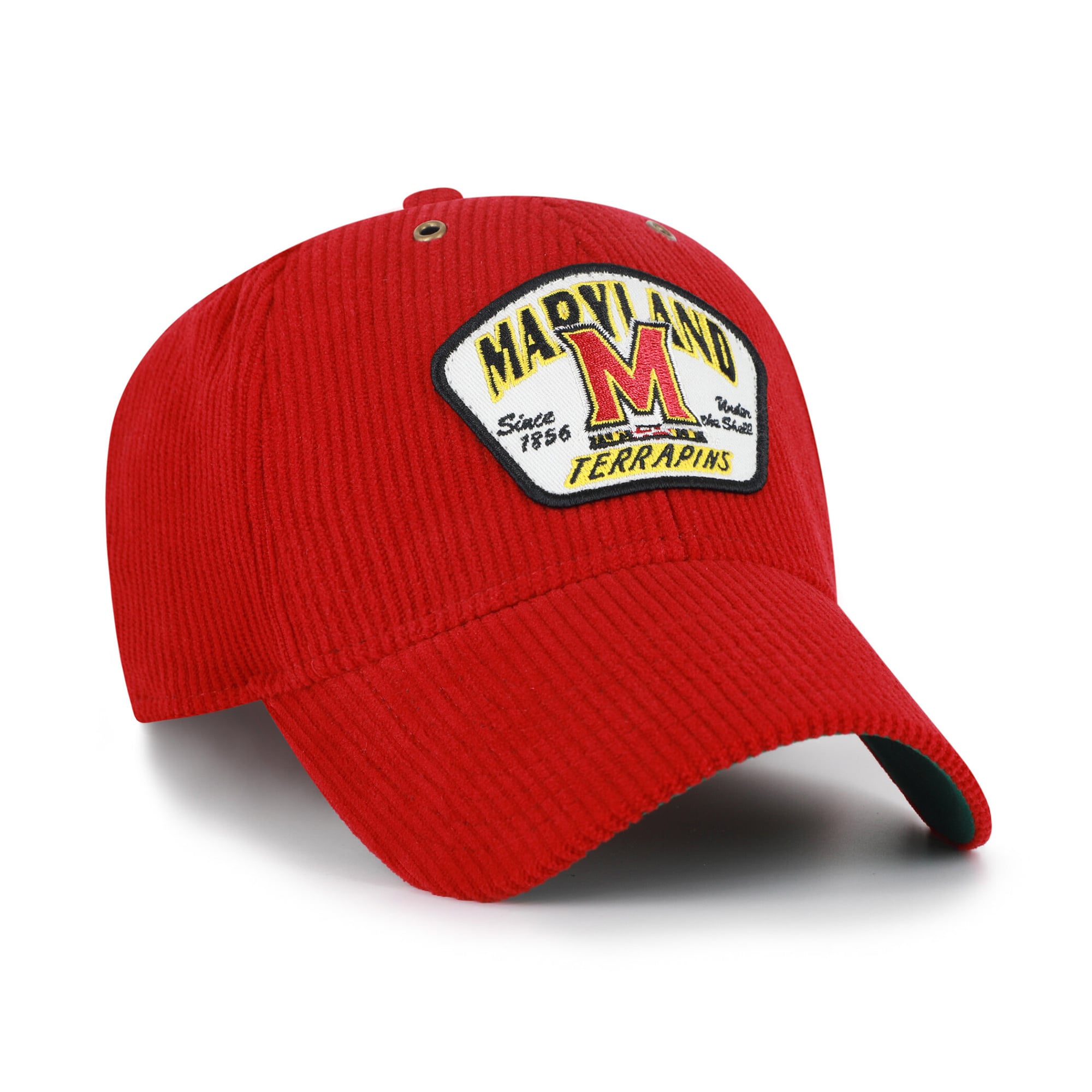 Casquette unisexe ajustable '47 Red Maryland Terrapins Accordia en velours côtelé MVP