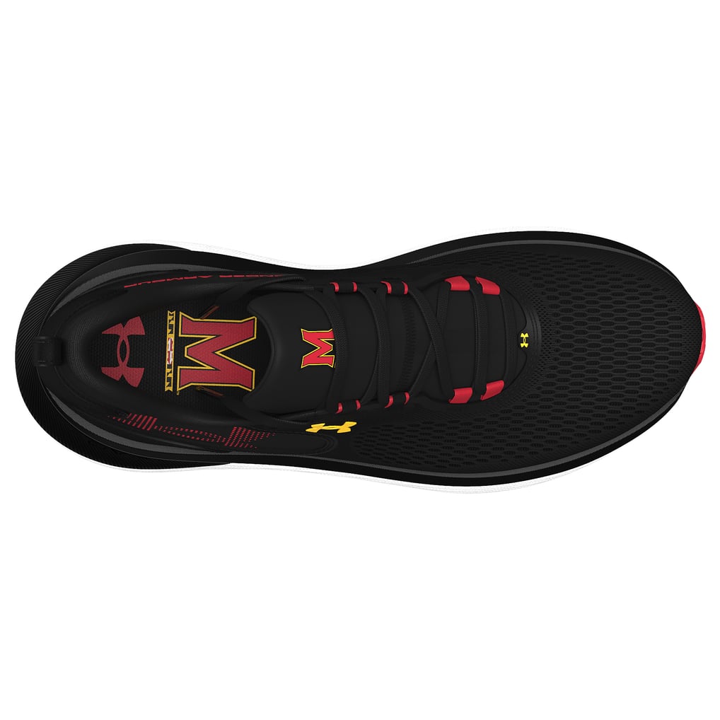 Under Armour NCAA Maryland Terrapins Team Infinite Elite 2 Running Shoes Size 8 unisex-under-armour-black-  main image 3