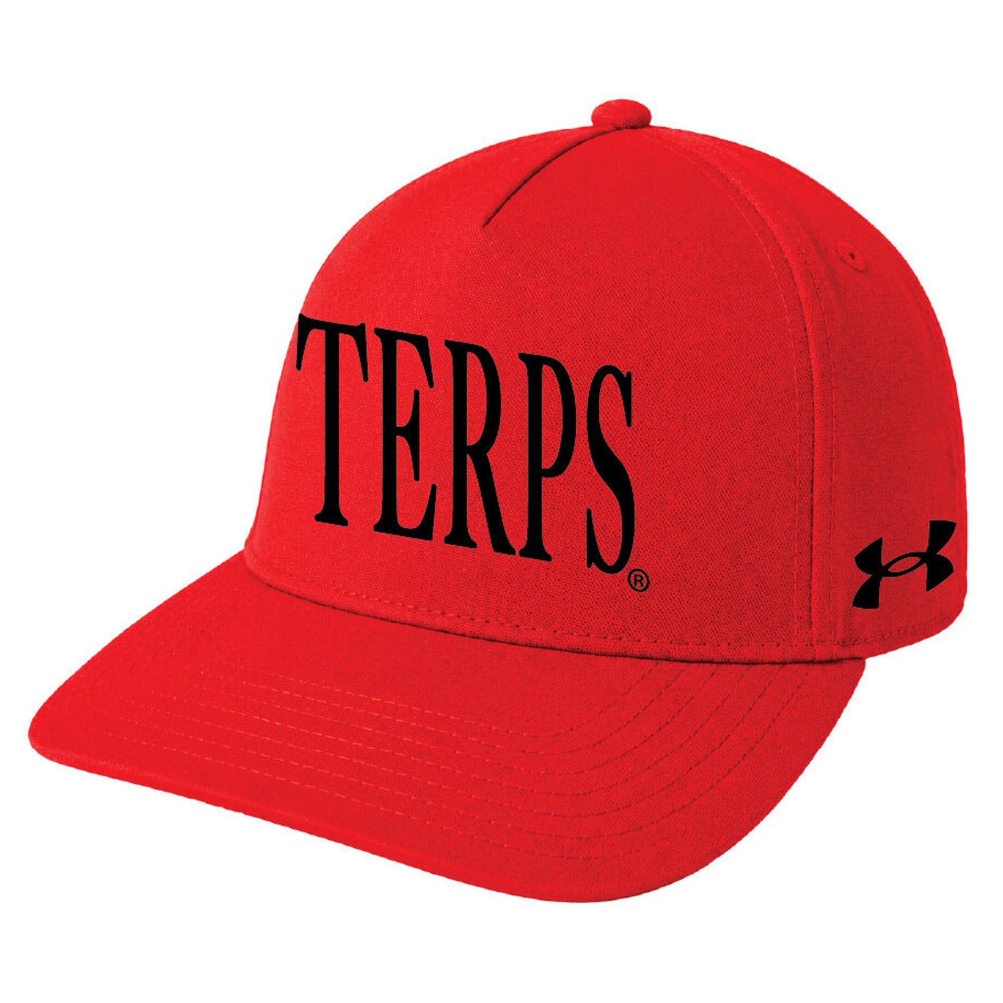 Unisex Under Armour Maryland Terrapins Blitzing Accent 5-Panel Adjustable Hat