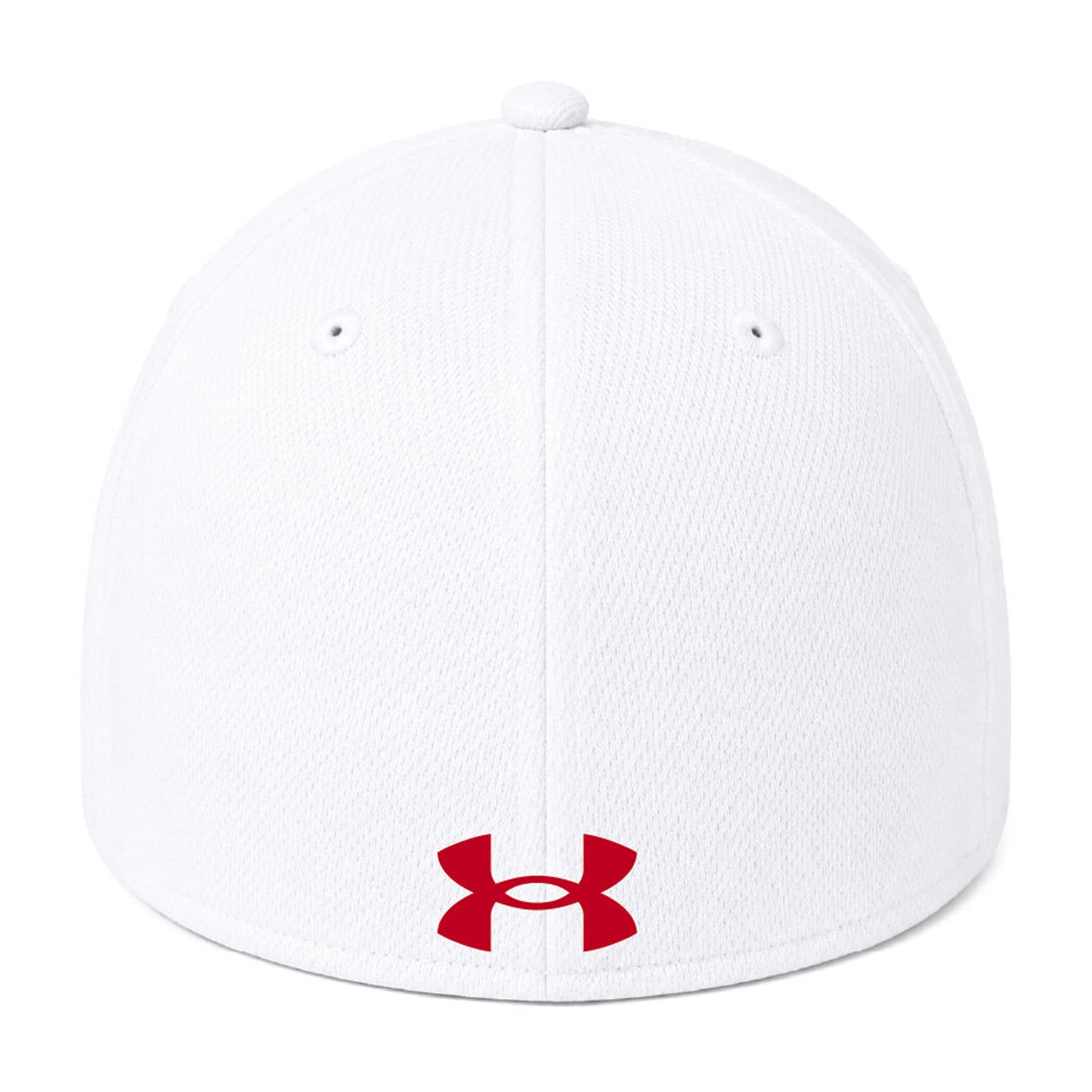 Unisex Under Armour White Maryland Terrapins Blitzing Accent Stretch Fit Hat