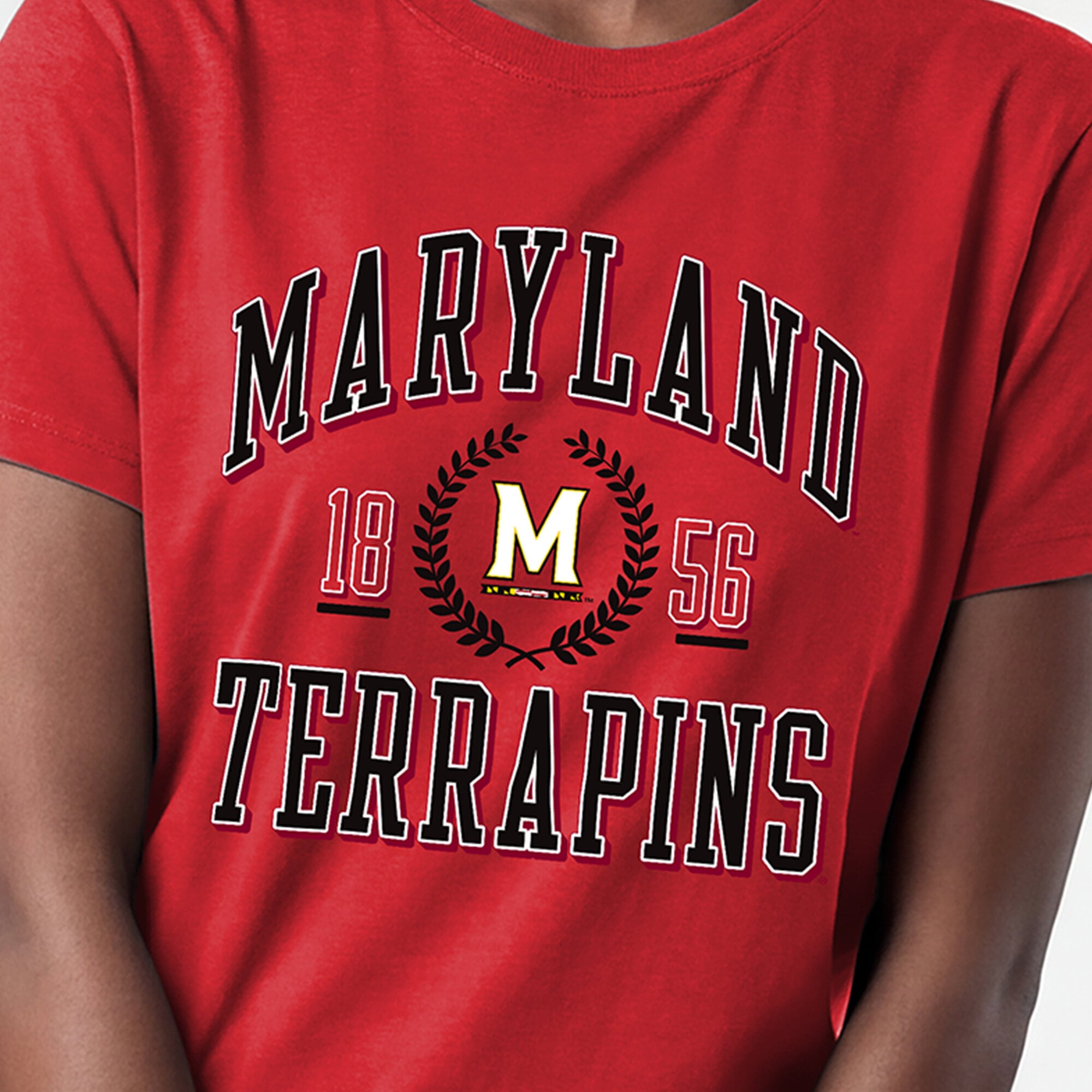 Women's Champion Red Maryland Terrapins Lifestyle T-Shirt