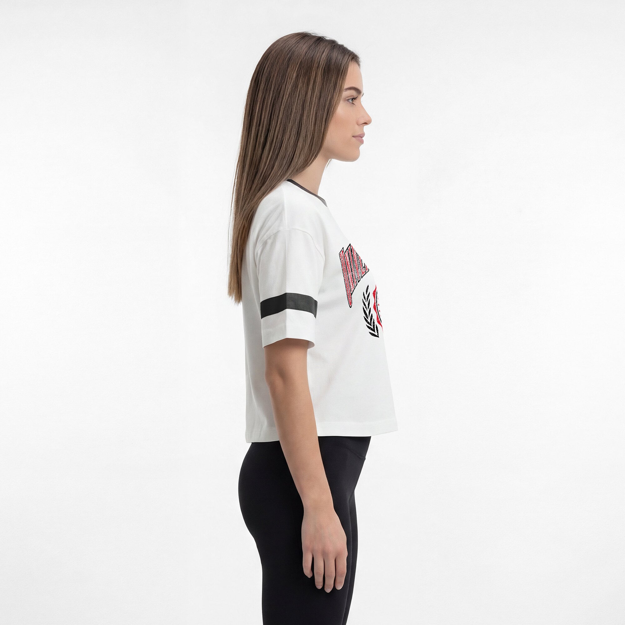 Women's Champion  White Maryland Terrapins Retro Oversized T-Shirt